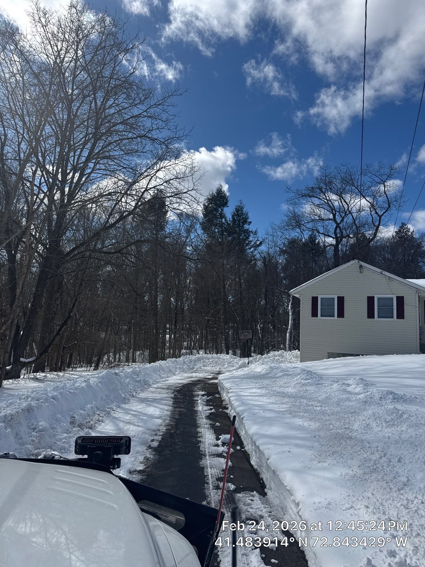 Snow Plowing Services in Wallingford, CT by Diamond Image LLC