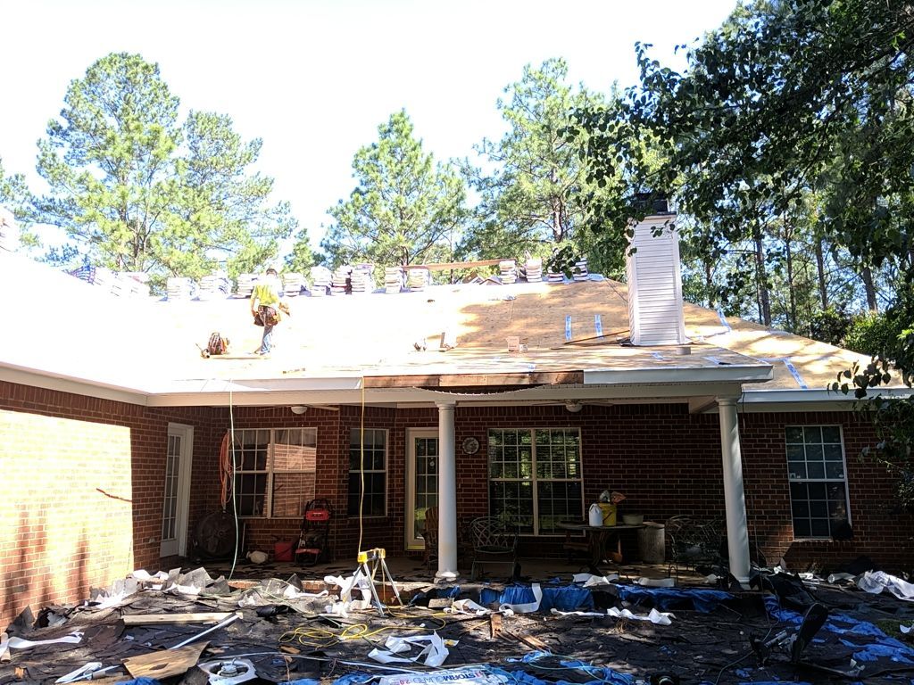Residential Roofing Installation using Roof Replacement by American Roofing & Construction LLC