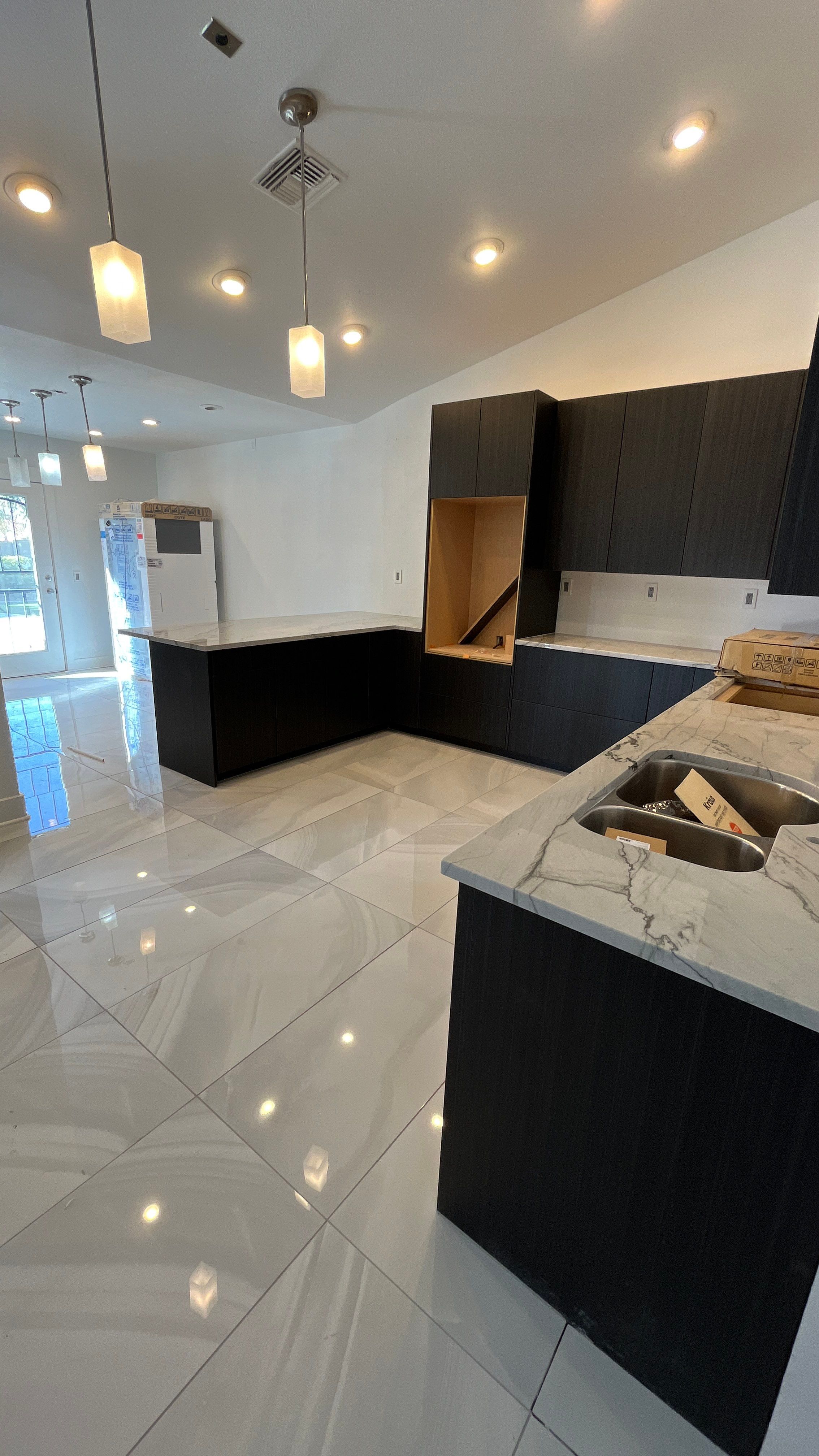 Showers & Floor Home Remodel by Footprints Floors of Chandler 