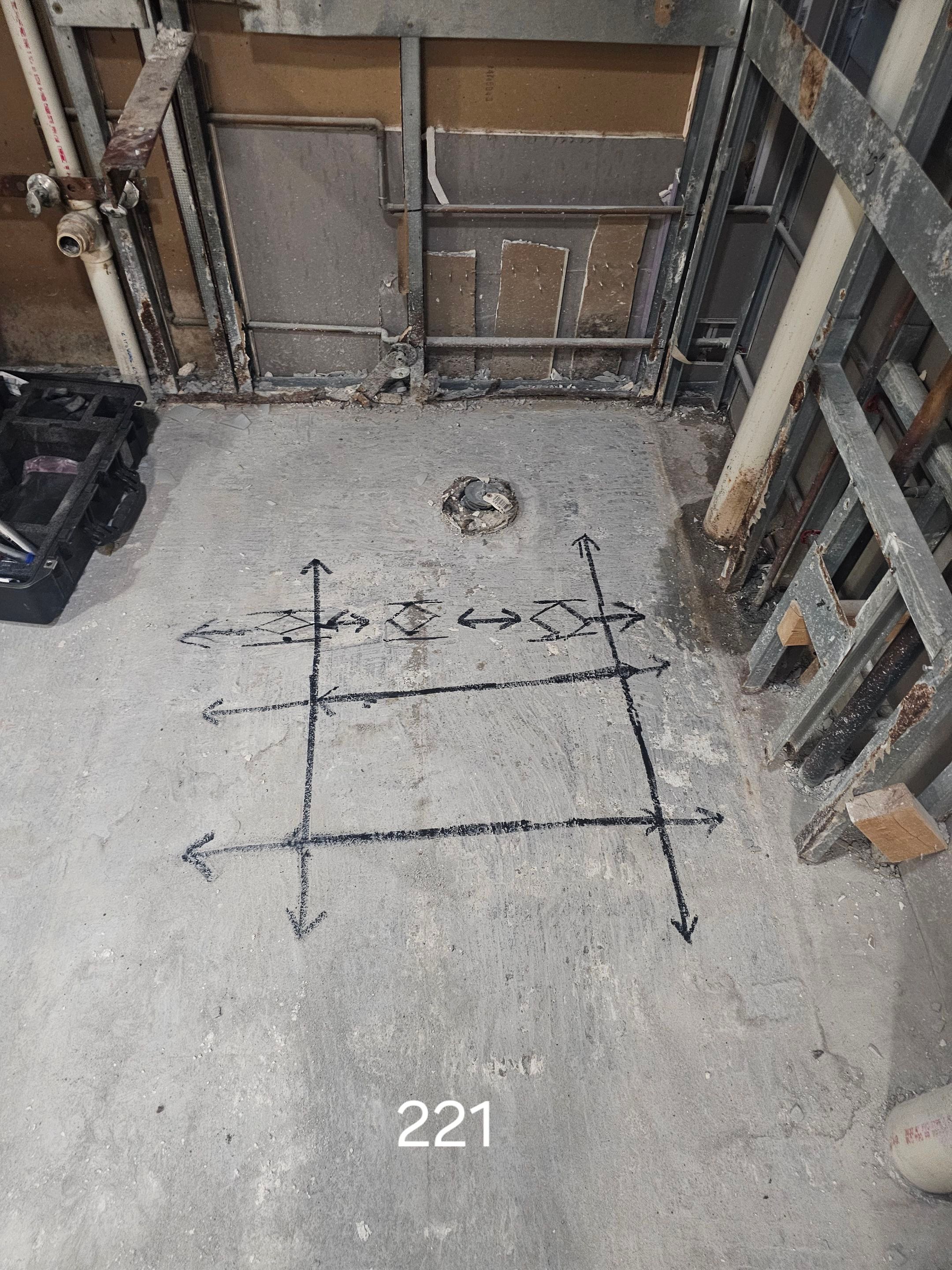 Concrete Scan for Plumbing Work by Alsip Locating Service, LLC