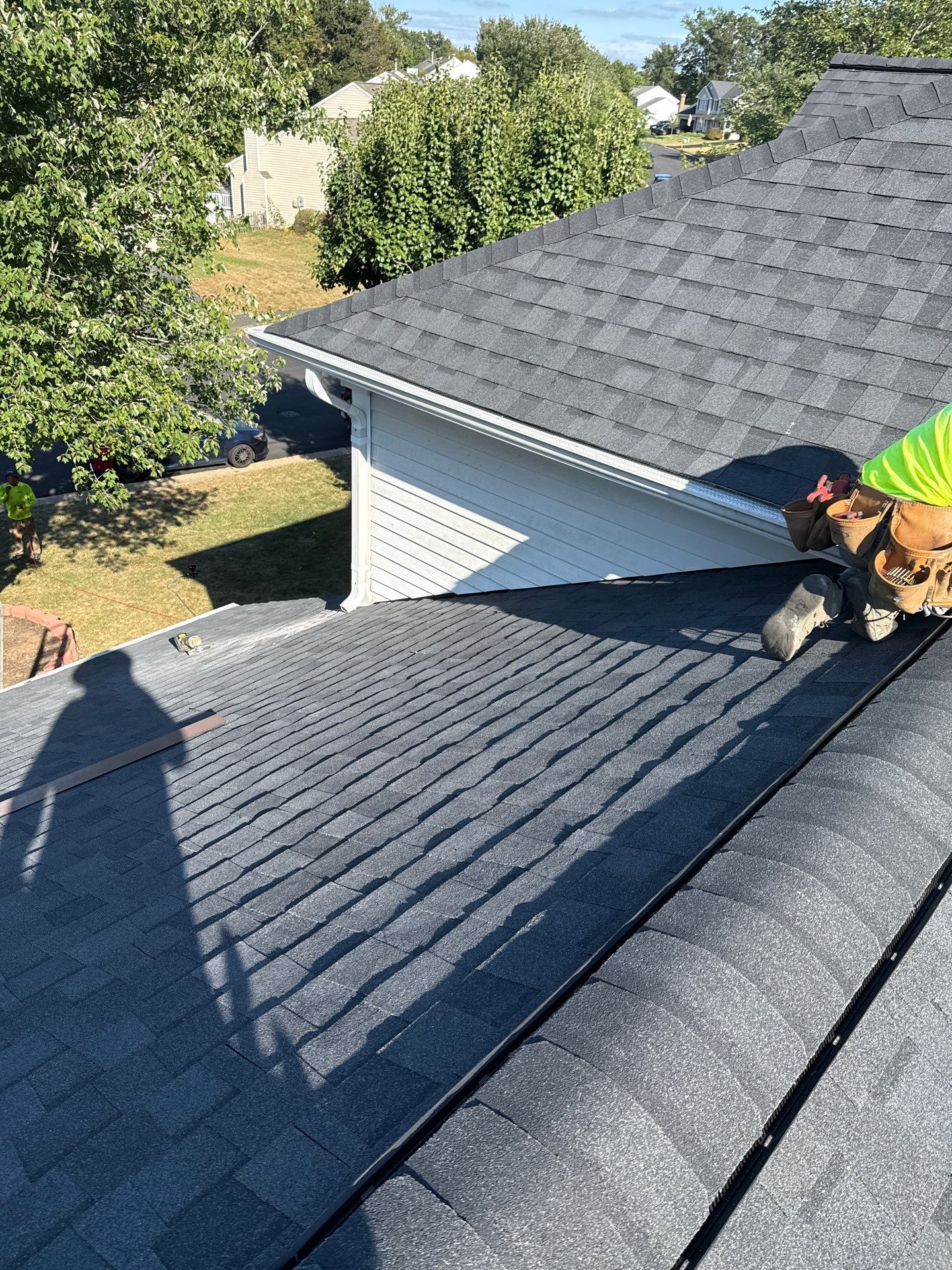 Gainesville: Residential Roof Replacement with CertainTeed Landmark in Moire Black  by RM Banning, Inc.