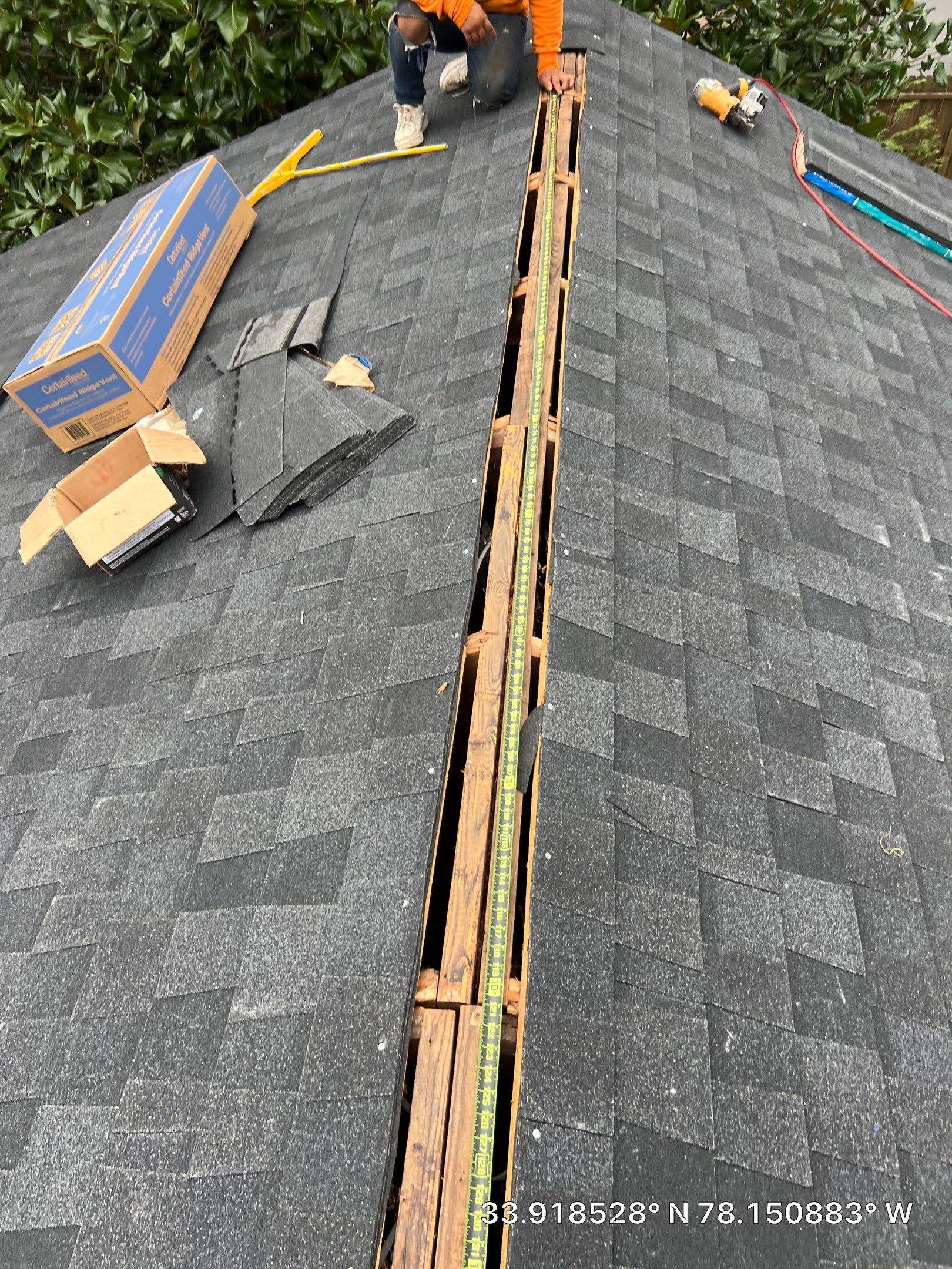 Complete Roof Replacement with CertainTeed Landmark Shingles in Oak Island by RGR Construction and Roofing, LLC