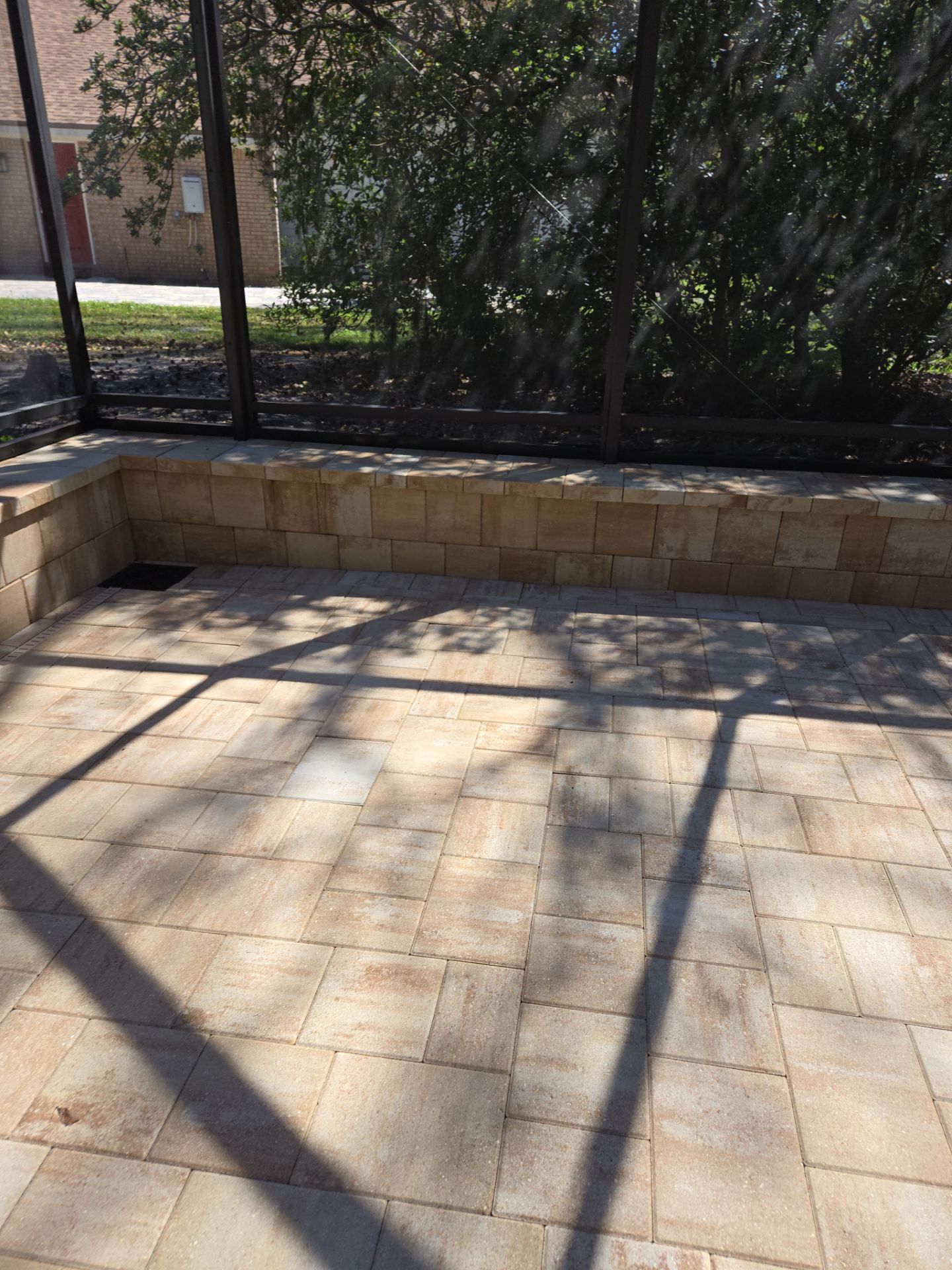 paver patio using Concrete Sealant by DuraSeal