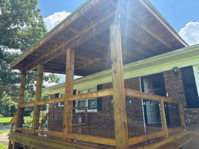 Wood Deck using Wood Sealant