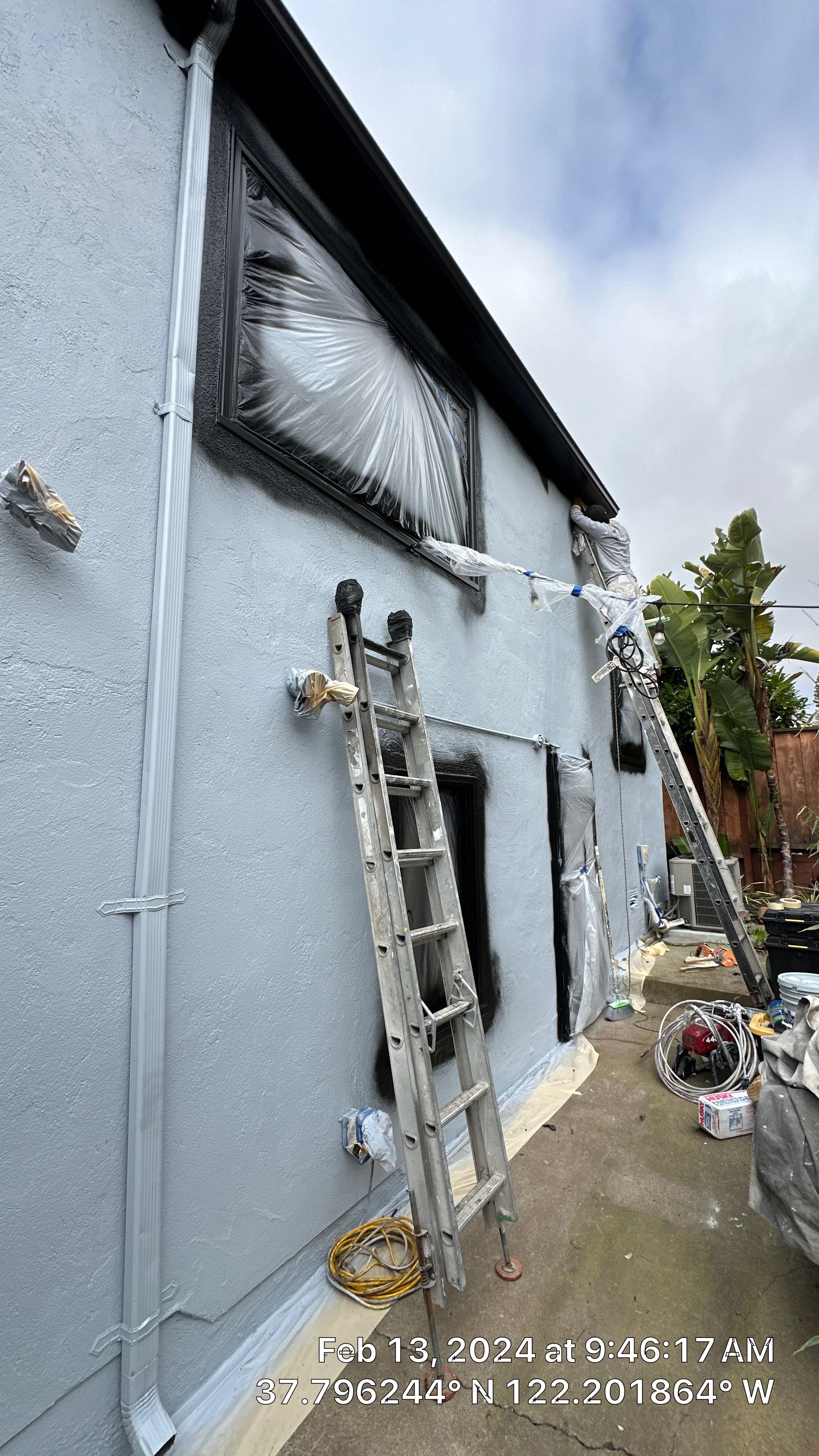 Exterior  using Sherwin-Williams  by Herrera’s Bay Area Painting inc.