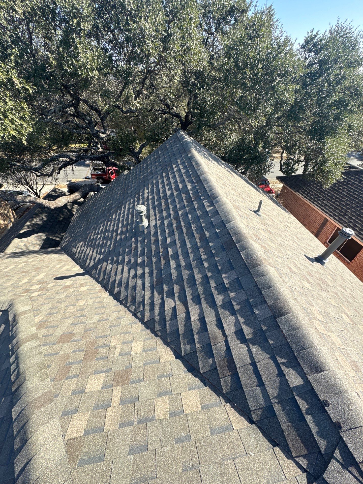 Residential Roof Replacement using ATLAS PROLAM WEATHER WOOD by Elite Roofing LLC