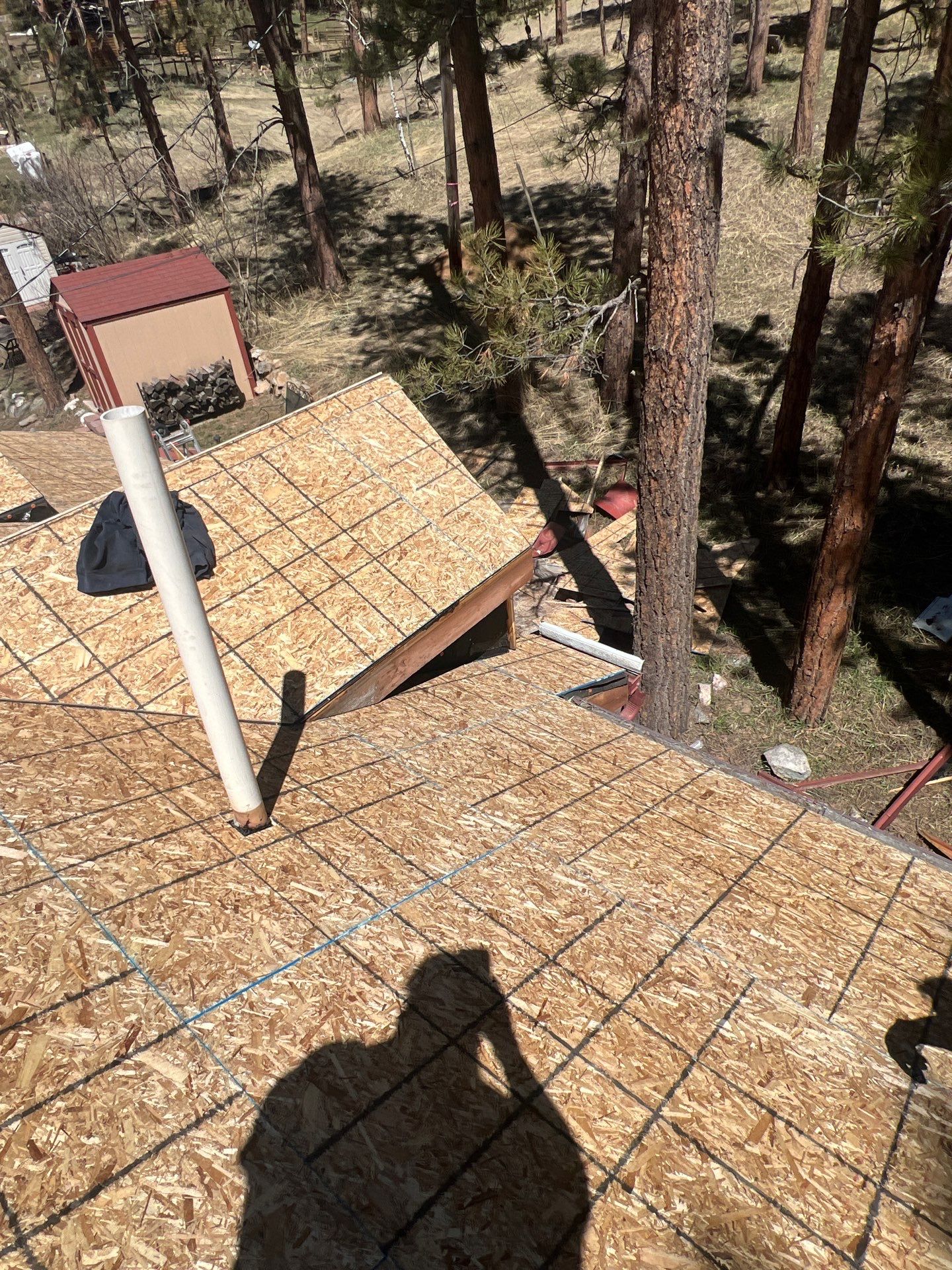 Residential Roofing Installation using Standing Seam Metal by Blue Peaks Roofing LLC 