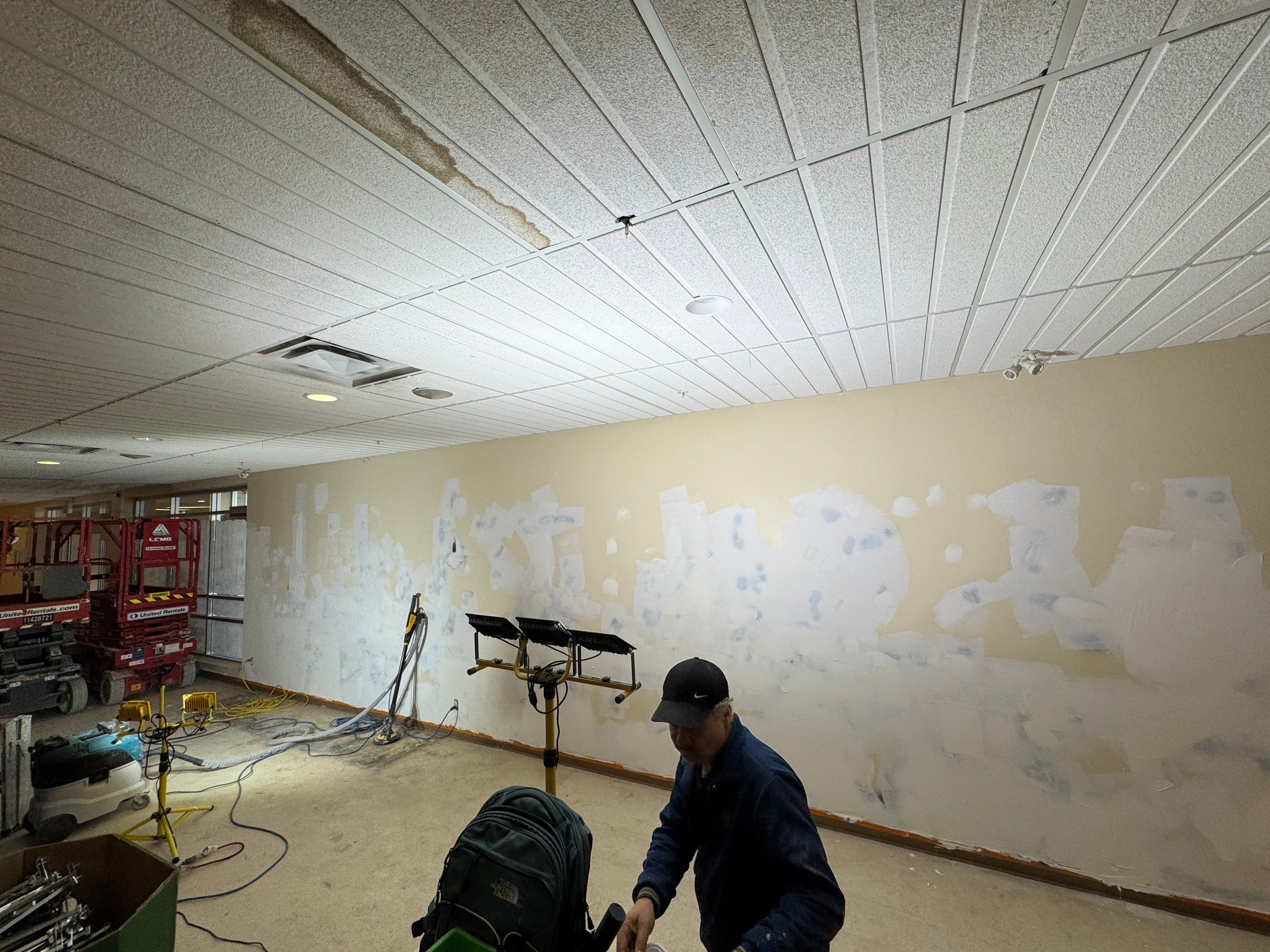 Commercial Prime & Paint Project by YVR Construction Group
