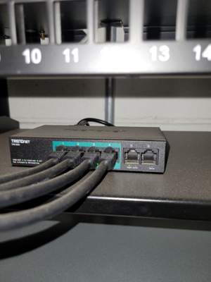 Structured cabling installation by CimaSolutions