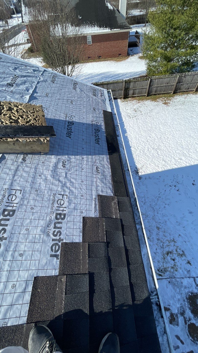 Residential Roofing Installation using GAF HDZ Roofing System  by Undersun Roofing 