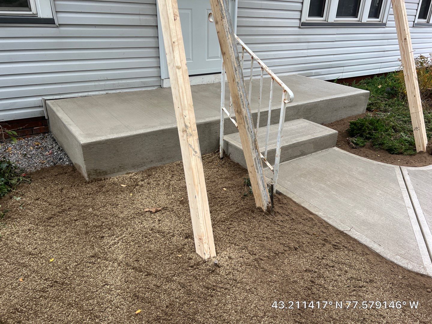 Broom Finish Walkway  by NG Masonry & Construction LLC
