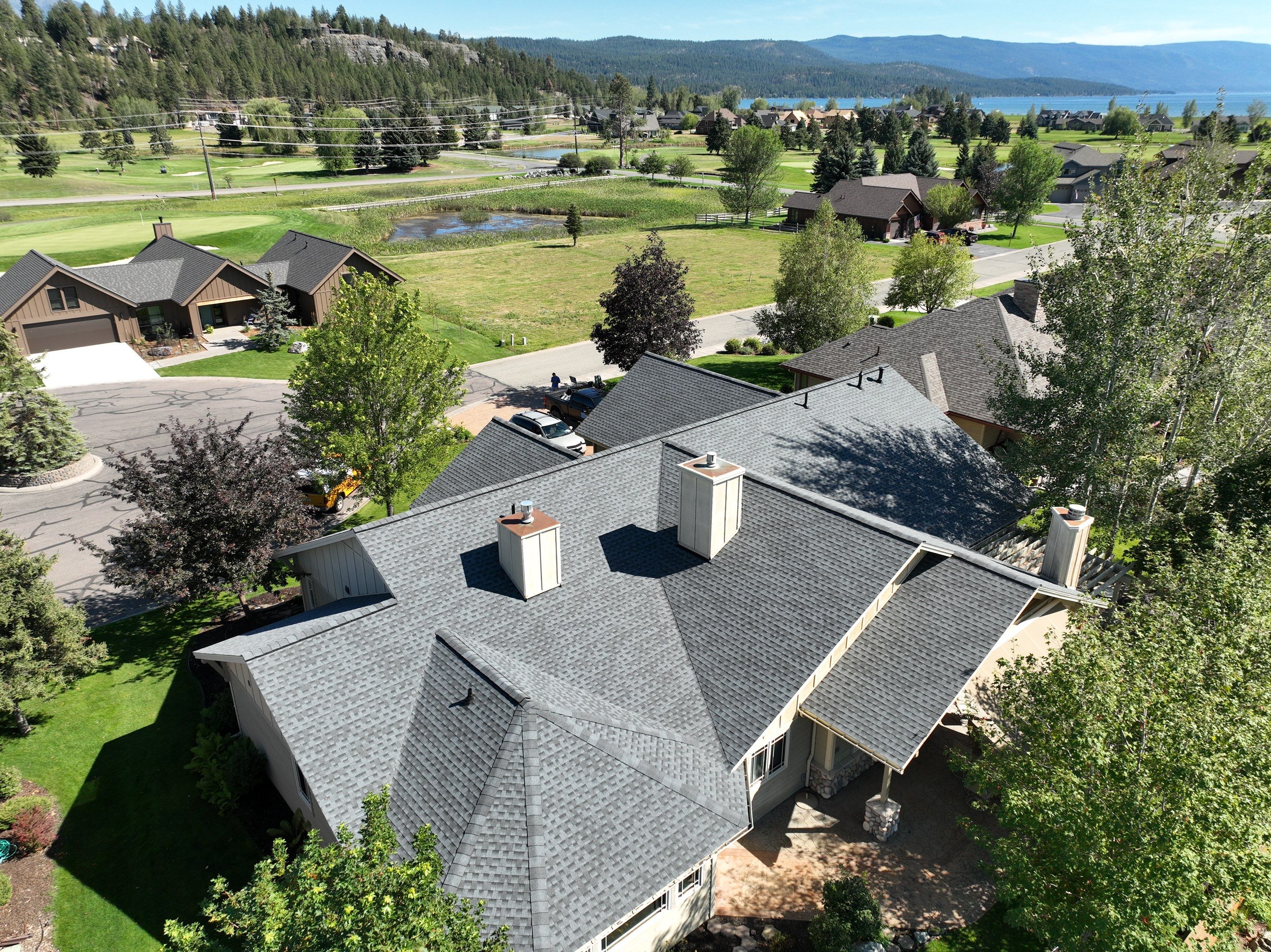 GAF Timberline HDZ - Pewter Gray by Montana Roofing Solutions