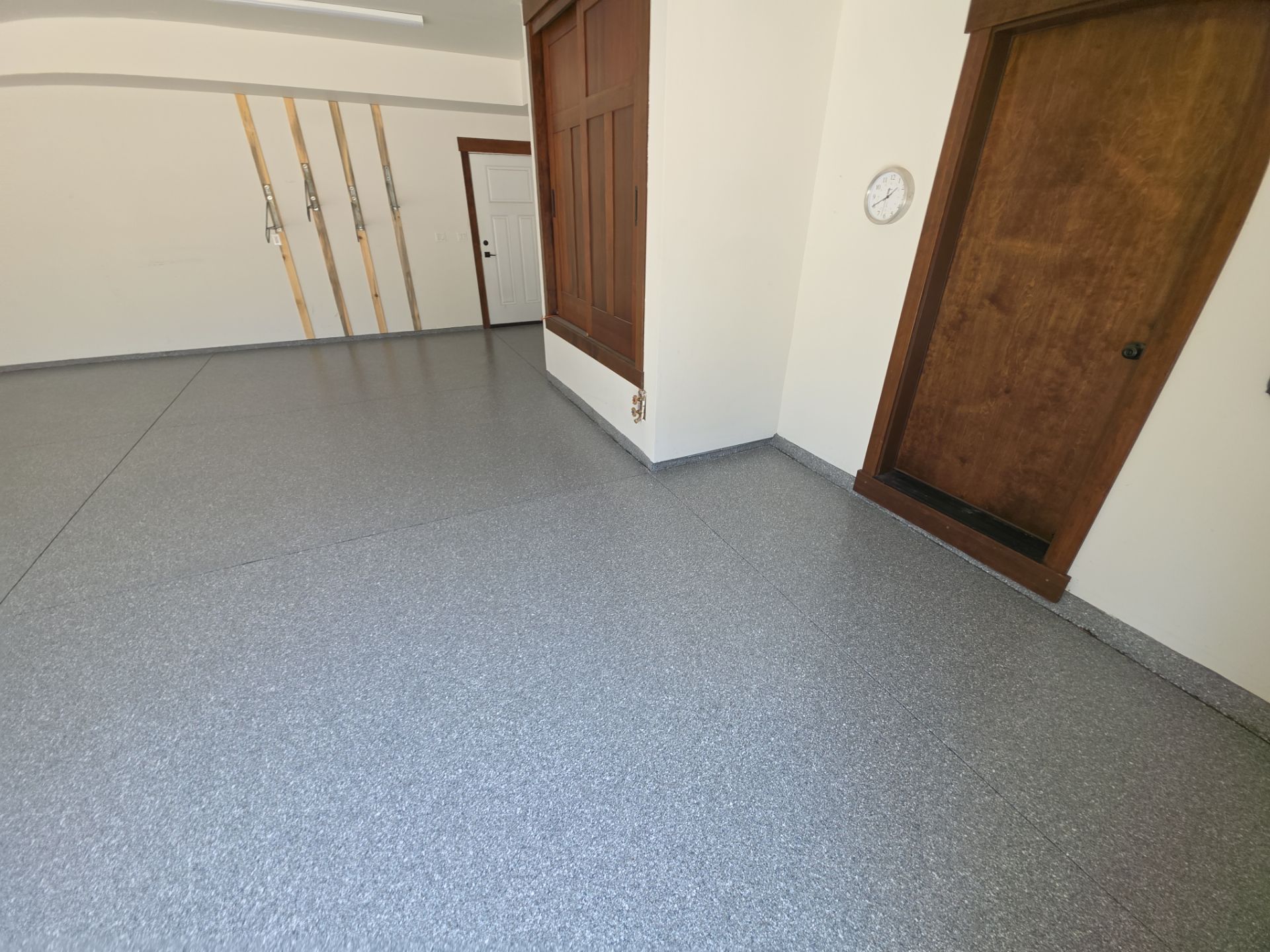 Garage Transformation using Canfield Hybrid  by Croc Coatings, LLC