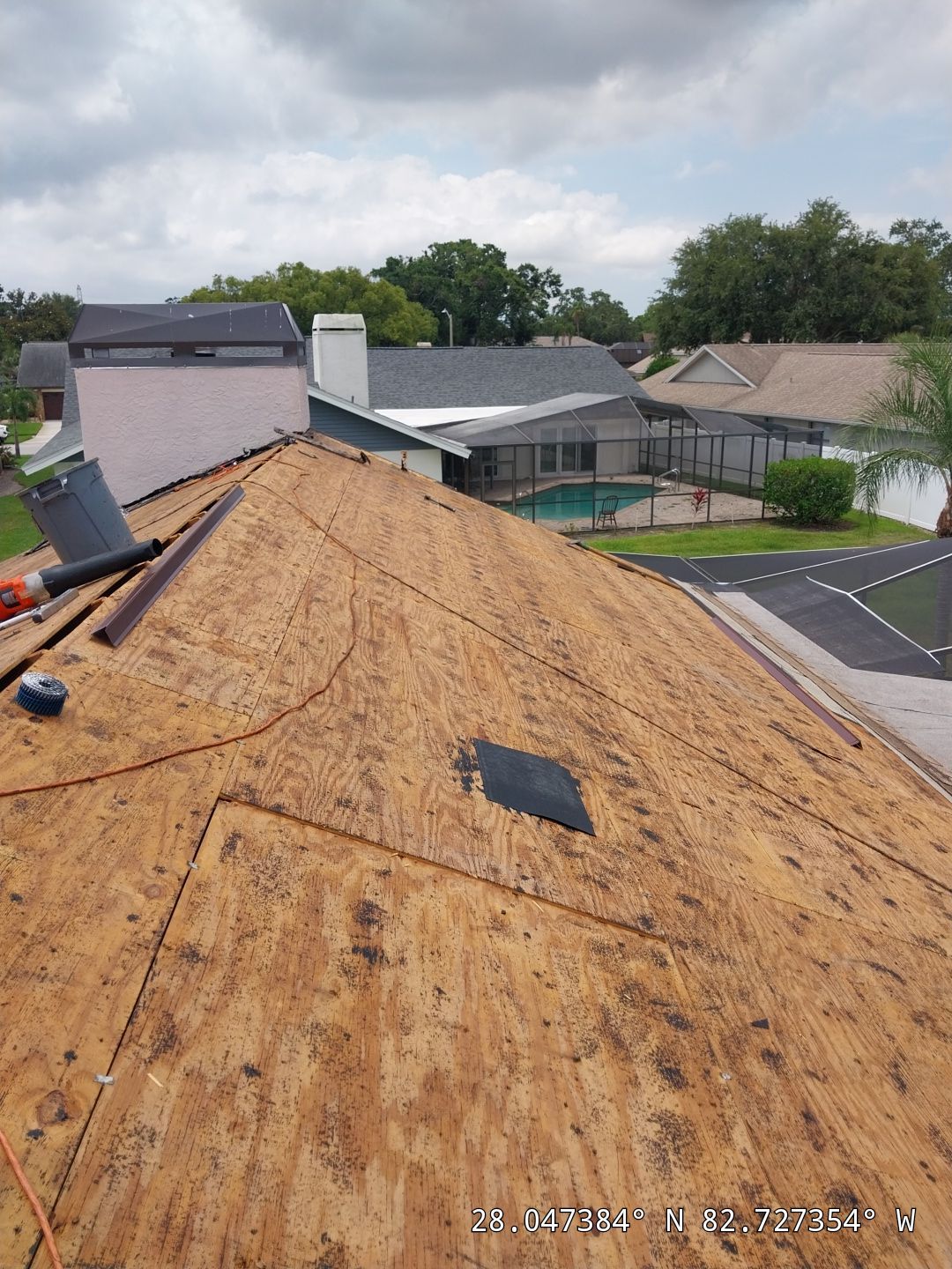 Project in Clearwater 33761 by Mitchell Roofing Company LLC