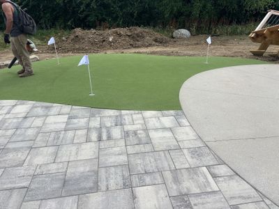 New Residential Construction - Paver, Putting Green, Pool