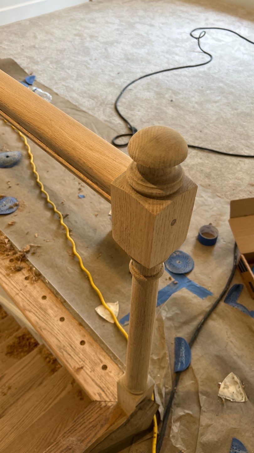 Harwood installation and refinish throughout by Footprints Floors of Nashville