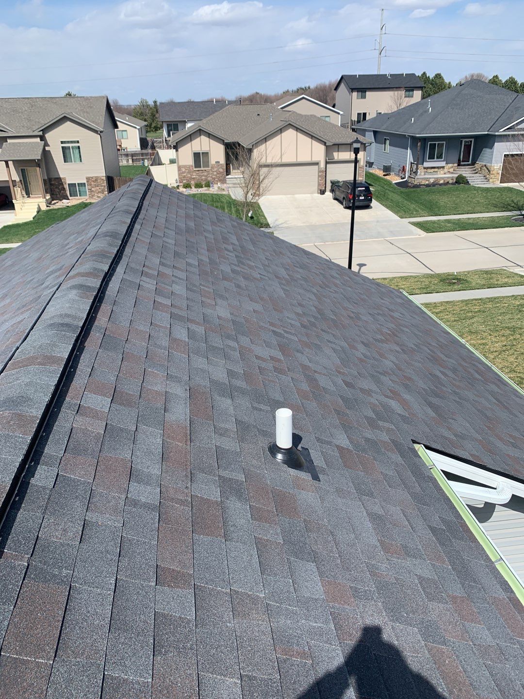 Residential Re-roof by White Castle Roofing