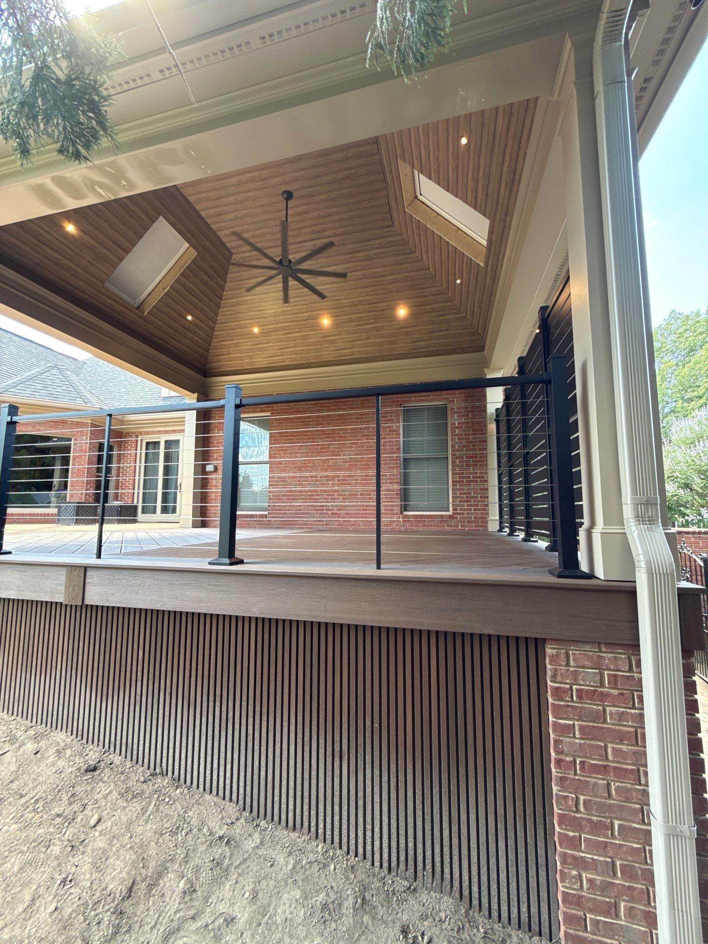 TimberTech Aluminum Deck Installation in Greer by Odio Custom Builders