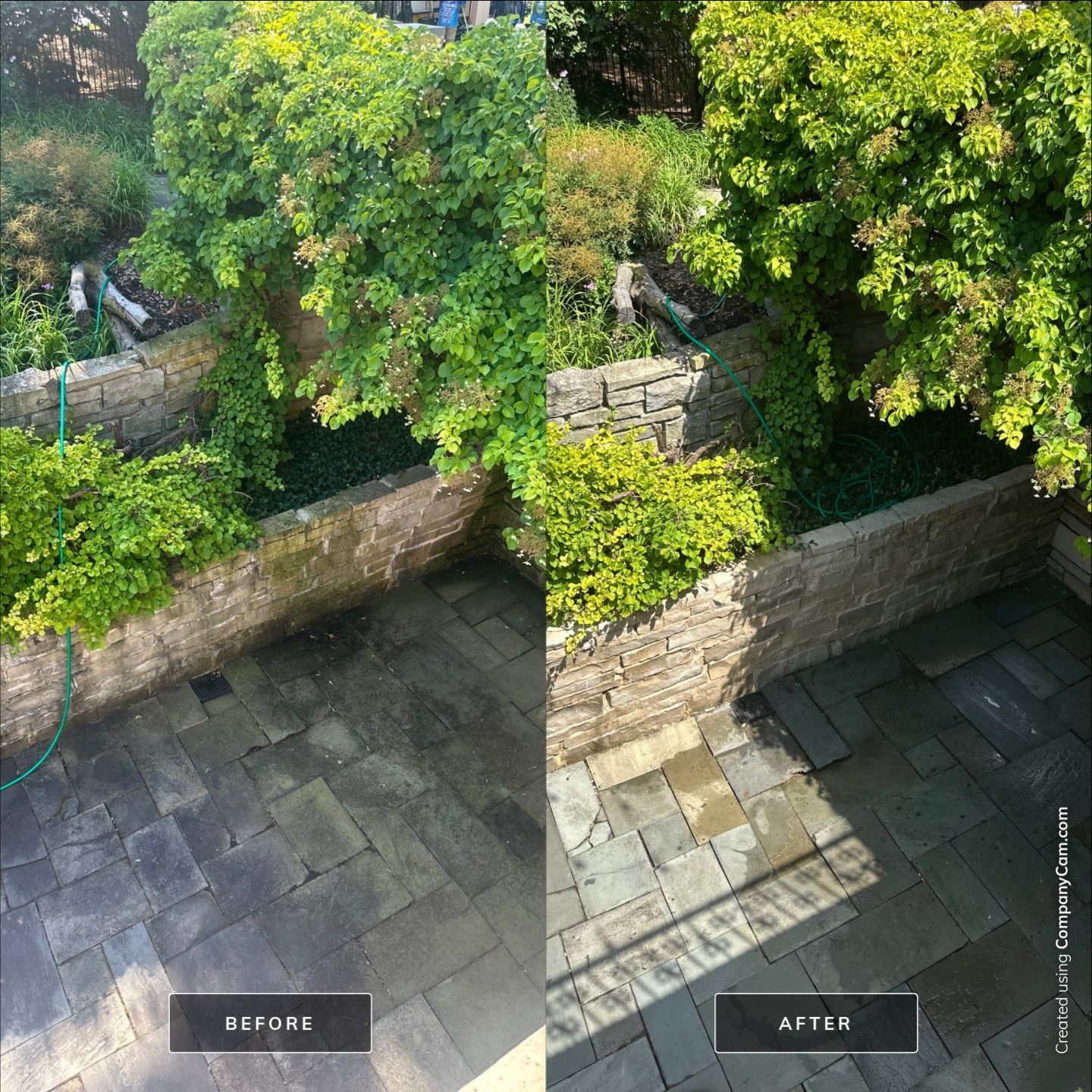 Project in South Barrington by Simmons Power & Soft Washing