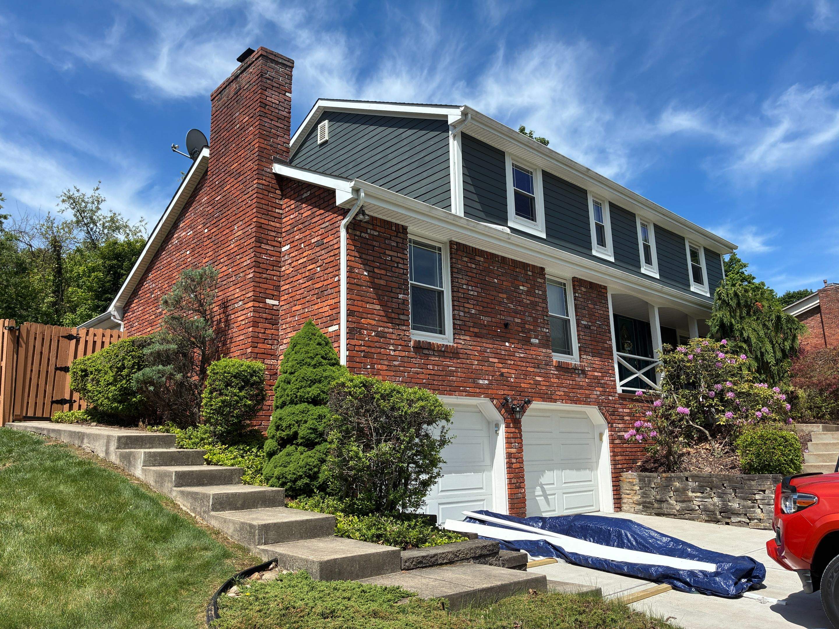 James Hardie in Iron Gray  by Ideal Siding Pittsburgh