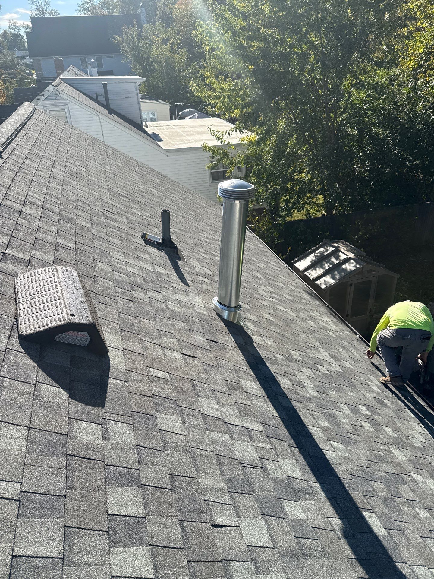 Falls Church  : Residential Roof Replacement with CertainTeed Landmark Pro in Max Def Georgetown Gray by RM Banning, Inc.