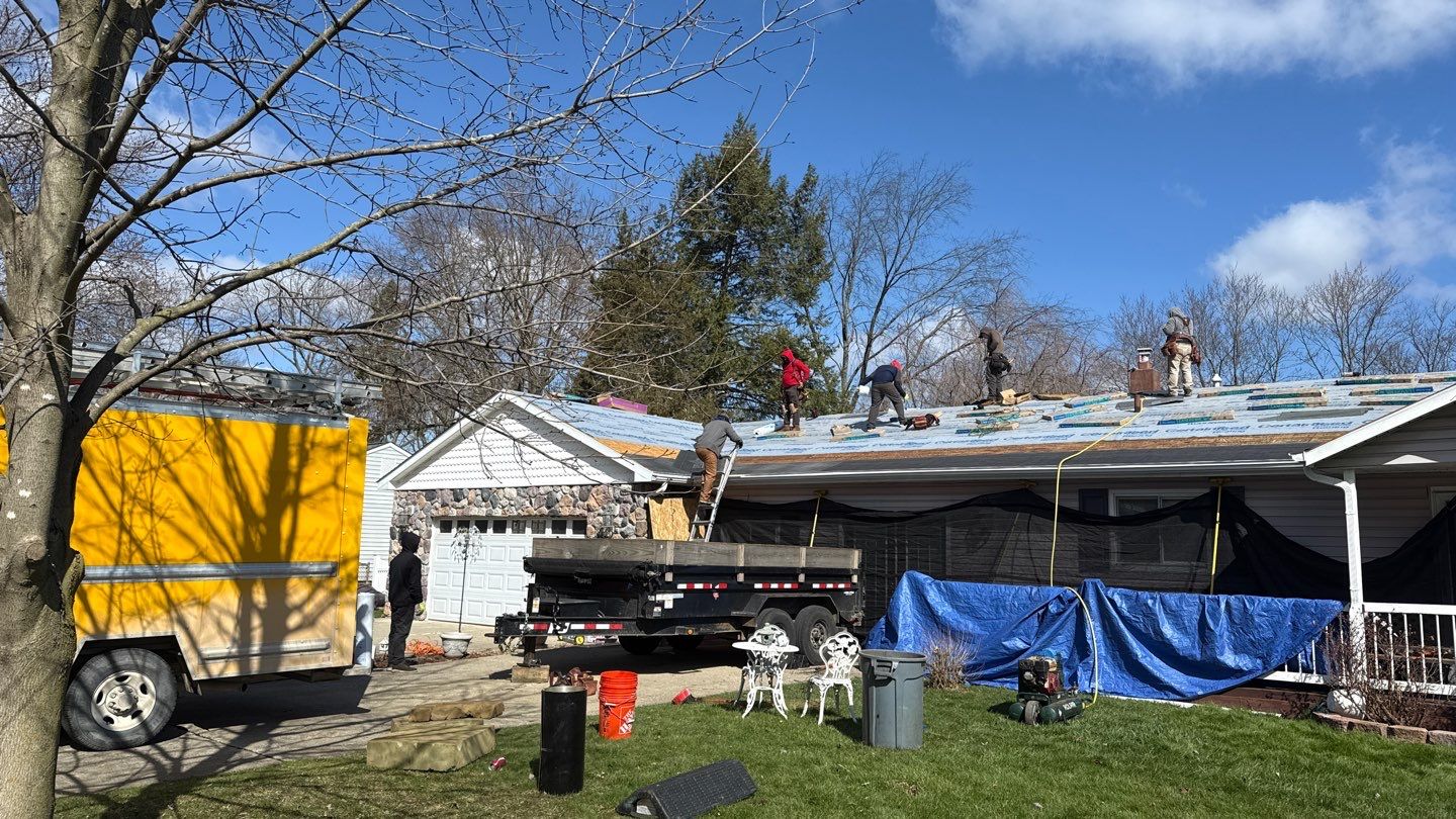 Roof Replacement using CertainTeed Landmark Pewter by 180 Contractors