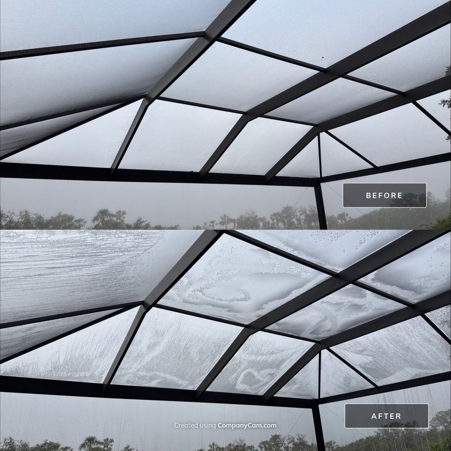 🏡 House Wash, Screen Enclosure & Travertine Pool Deck Cleaning – River Wilderness, Parrish, FL ✨ by Sunshine AquaWash