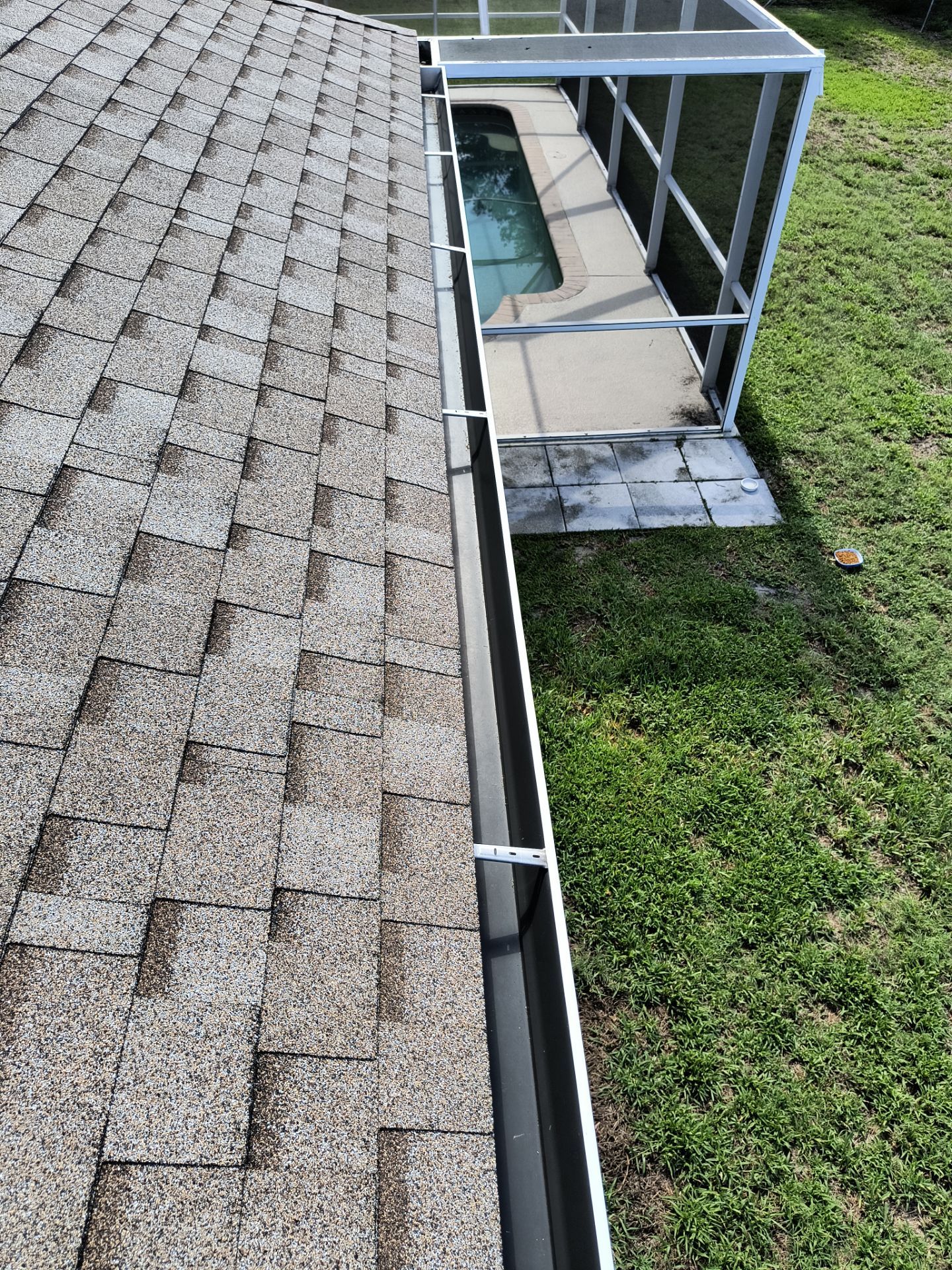 Leaf Guard System Installation in Cape Coral FL by Gutter Professors
