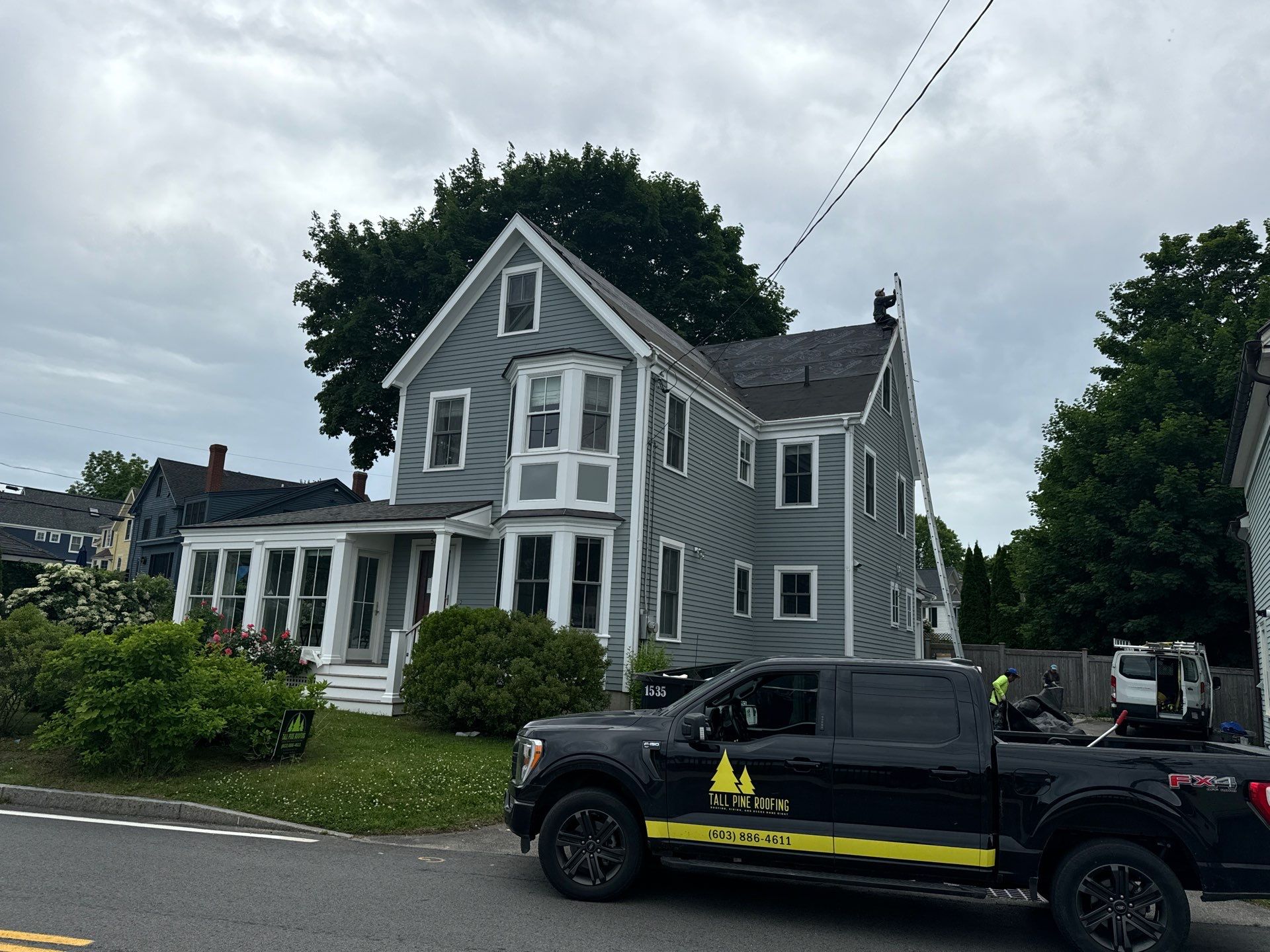 New Roof In Portsmouth by Tall pine roofing