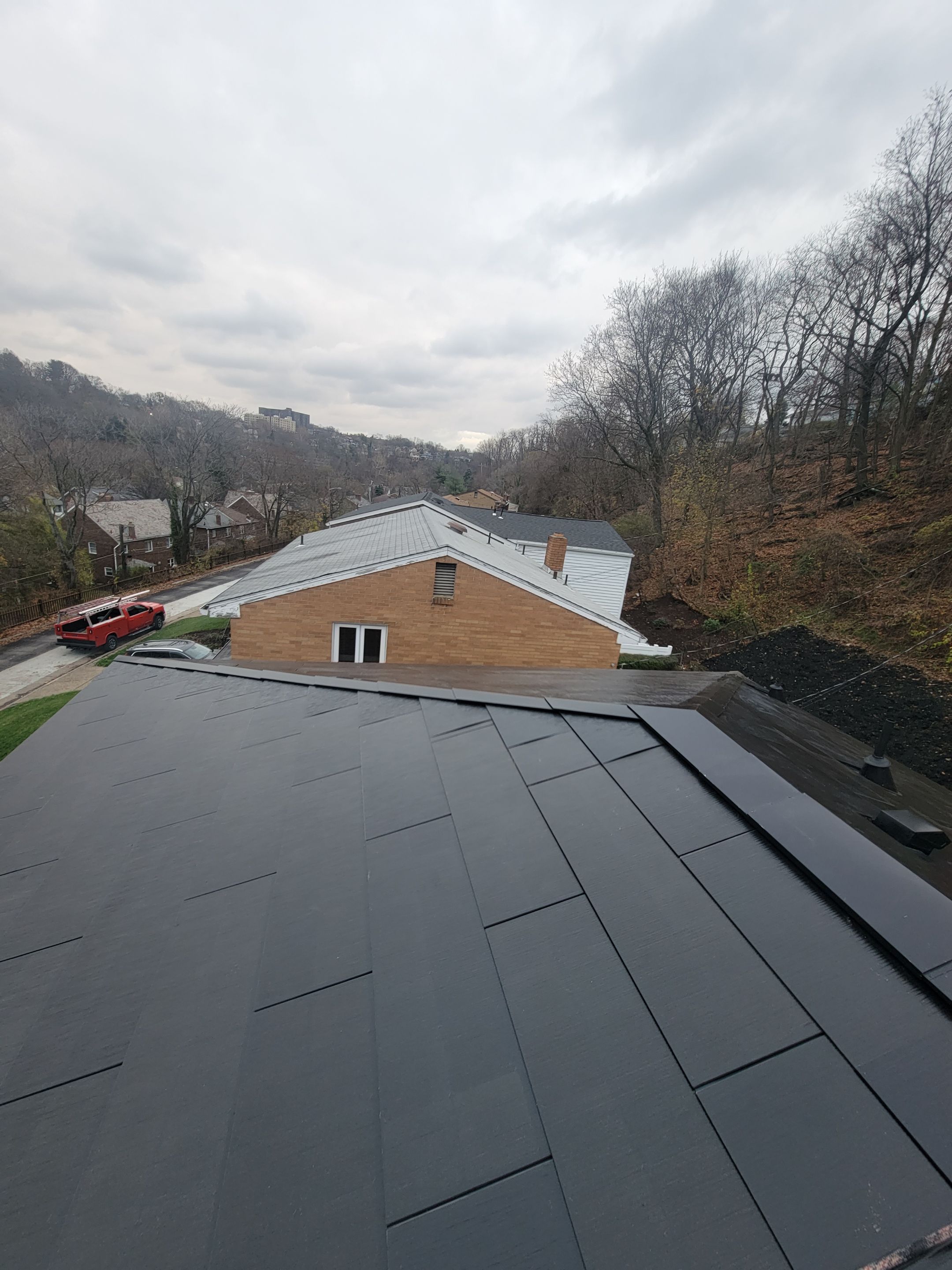 Tesla Solar Roof in Pittsburgh, PA by American Home Contractors