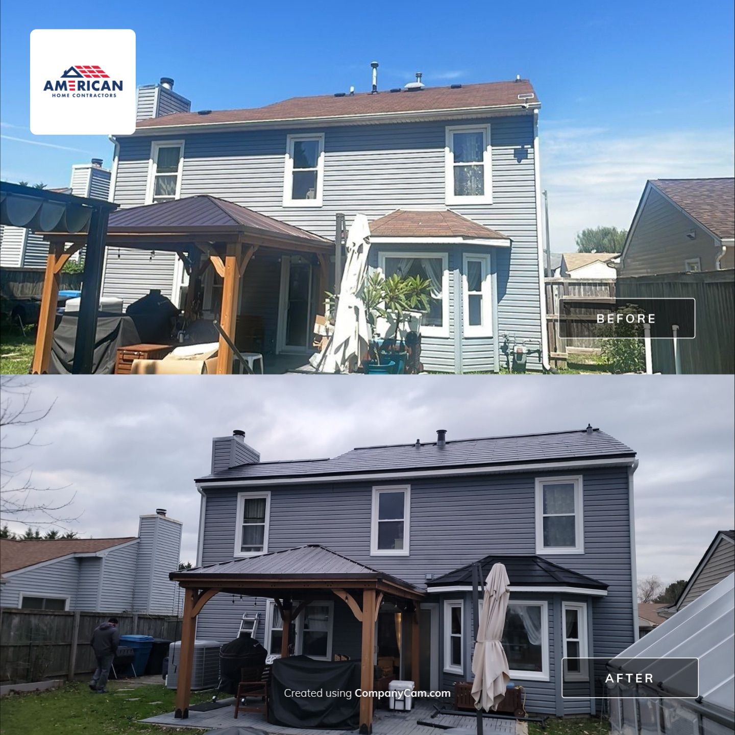 Tesla Solar Roof + Powerwall in Virginia Beach, VA by American Home Contractors