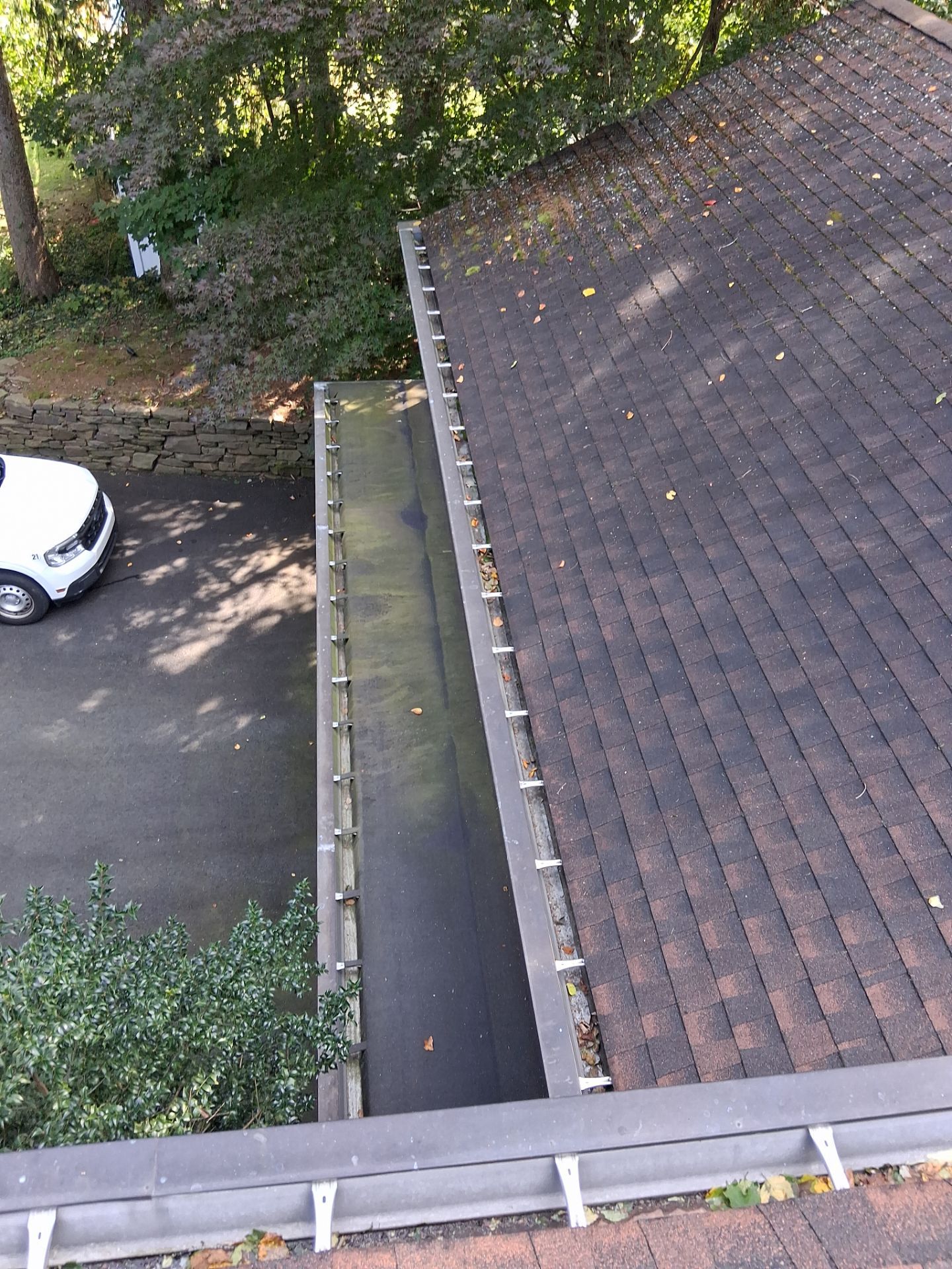 Gutter and Downspout cleaning in Montville New Jersey 07045 by NJ Home Maintenance Services