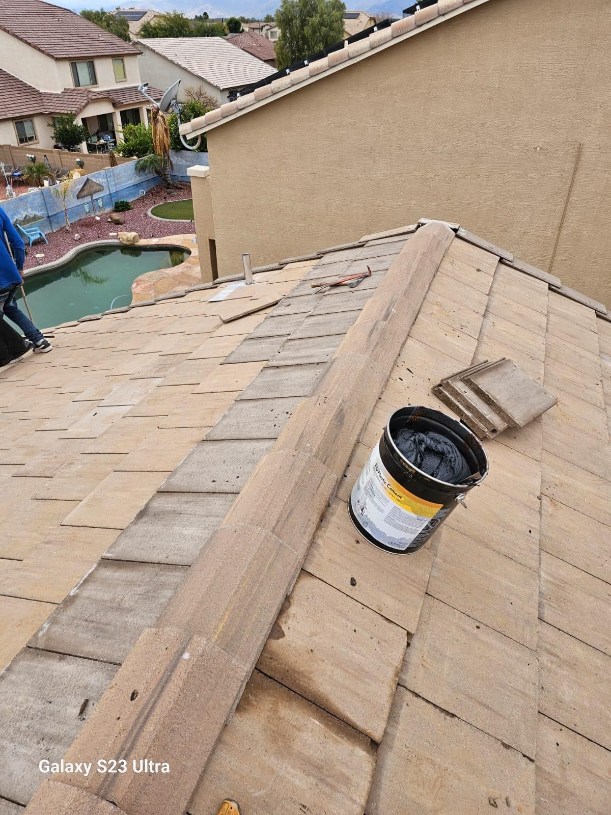 Mesa Tan Concrete Tile by Reimagine Roofing