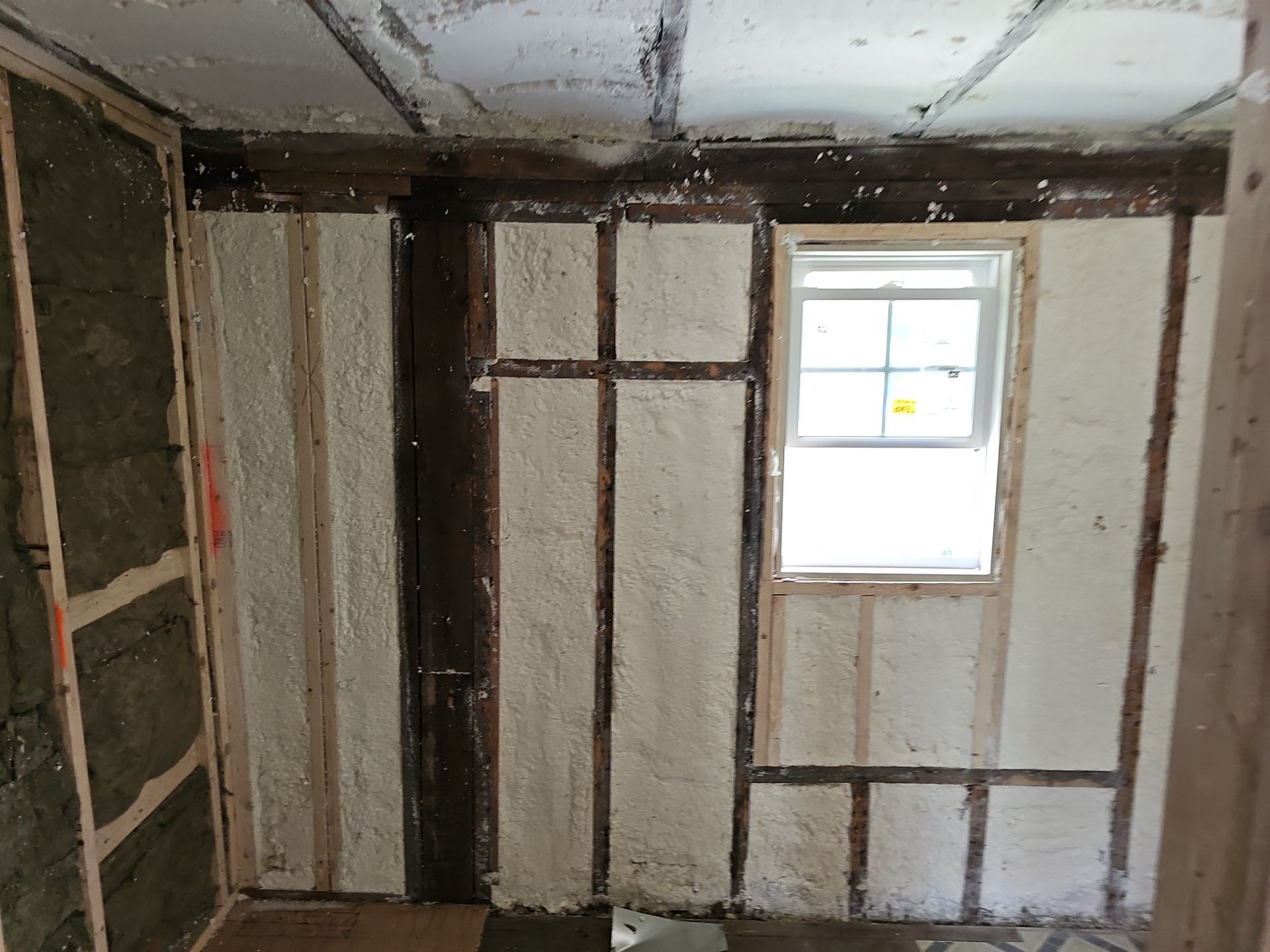 Home Remodel using Closed Cell Spray Foam by NYS Foam & Energy