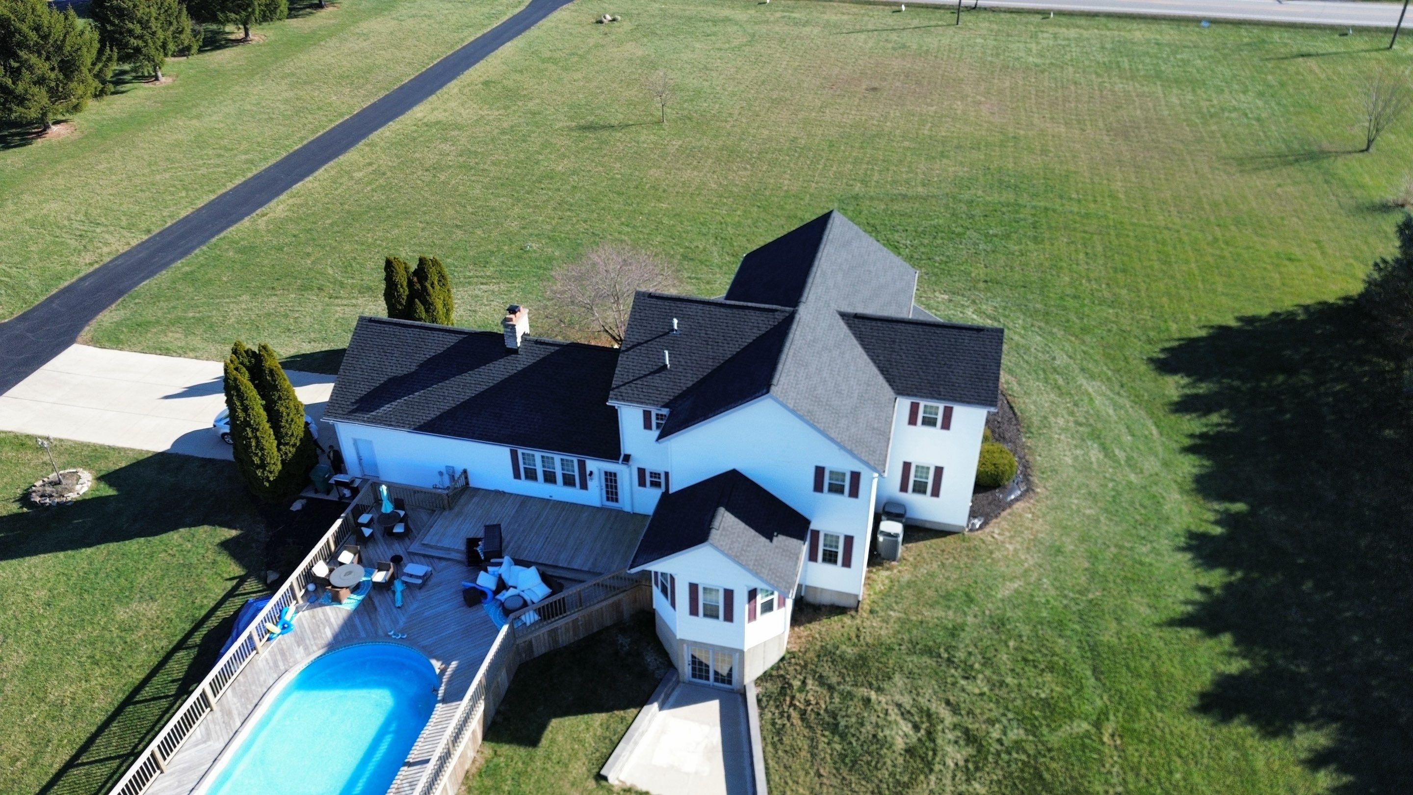 Residential Roofing Installation using Timberline HDZ Shingles - Charcoal by RoofX 