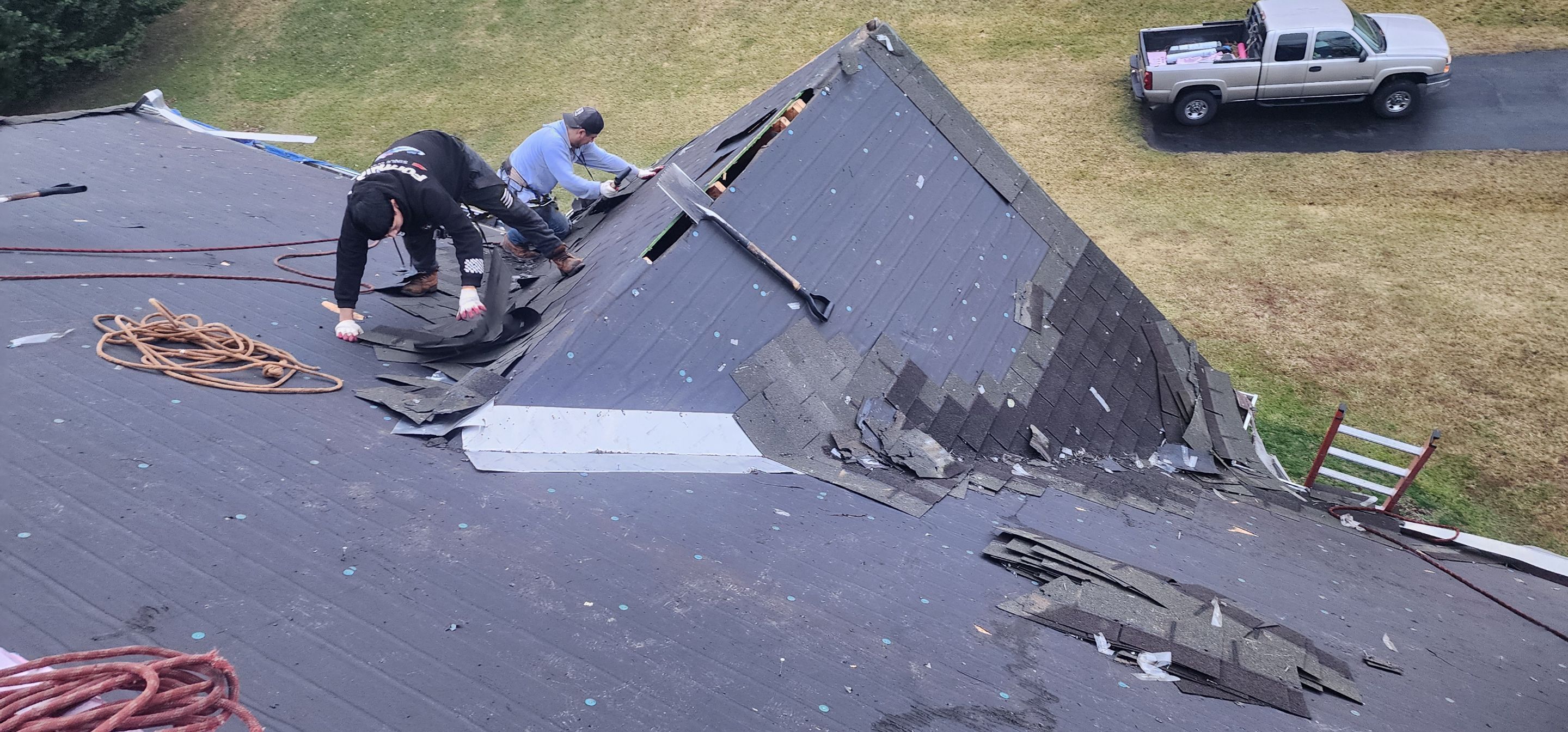Re-Roof in Sykesville by Potomac Custom Remodeling 