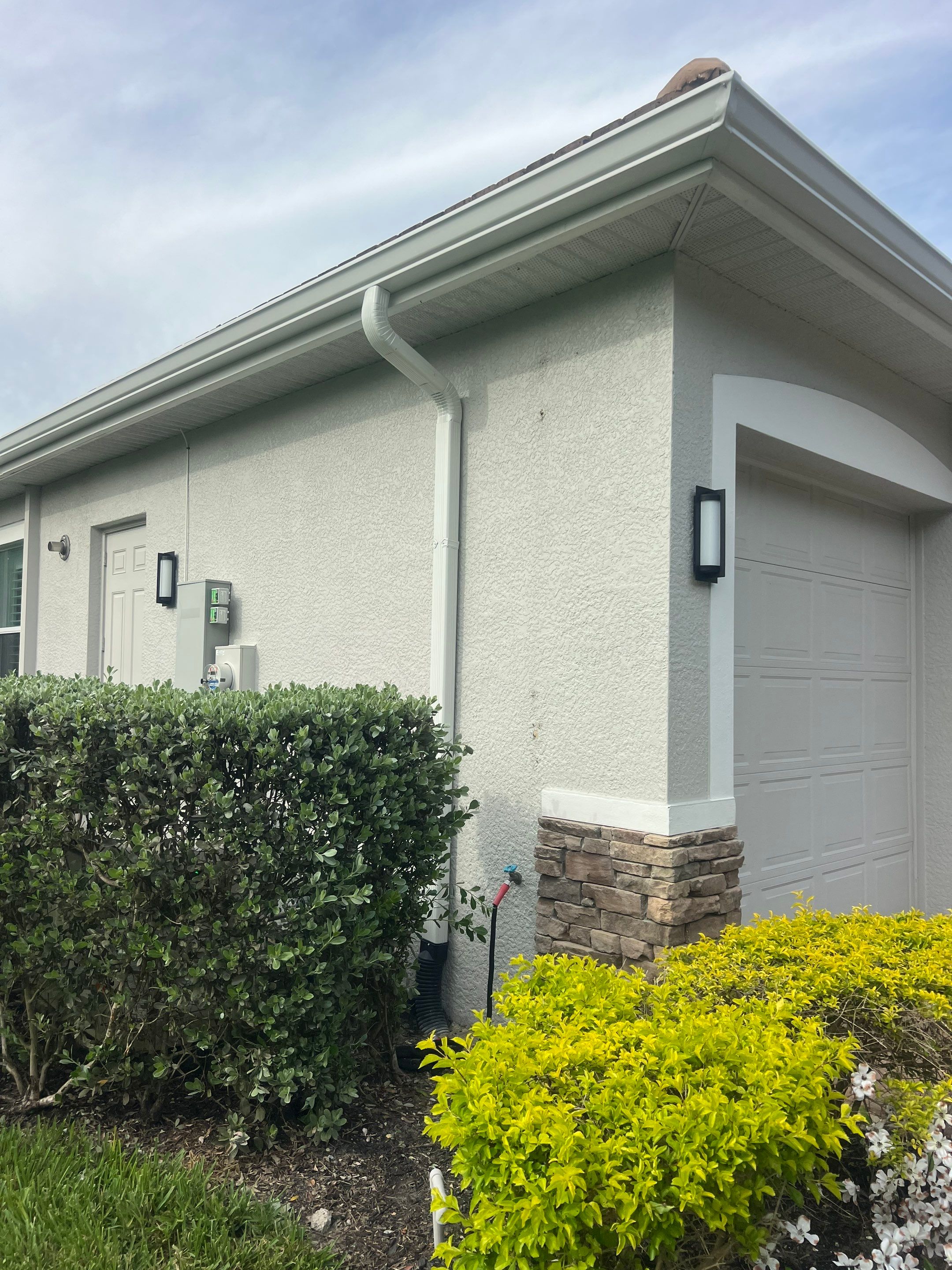 Upgraded Gutter System for Rain Protection in Fort Myers FL by Gutter Professors