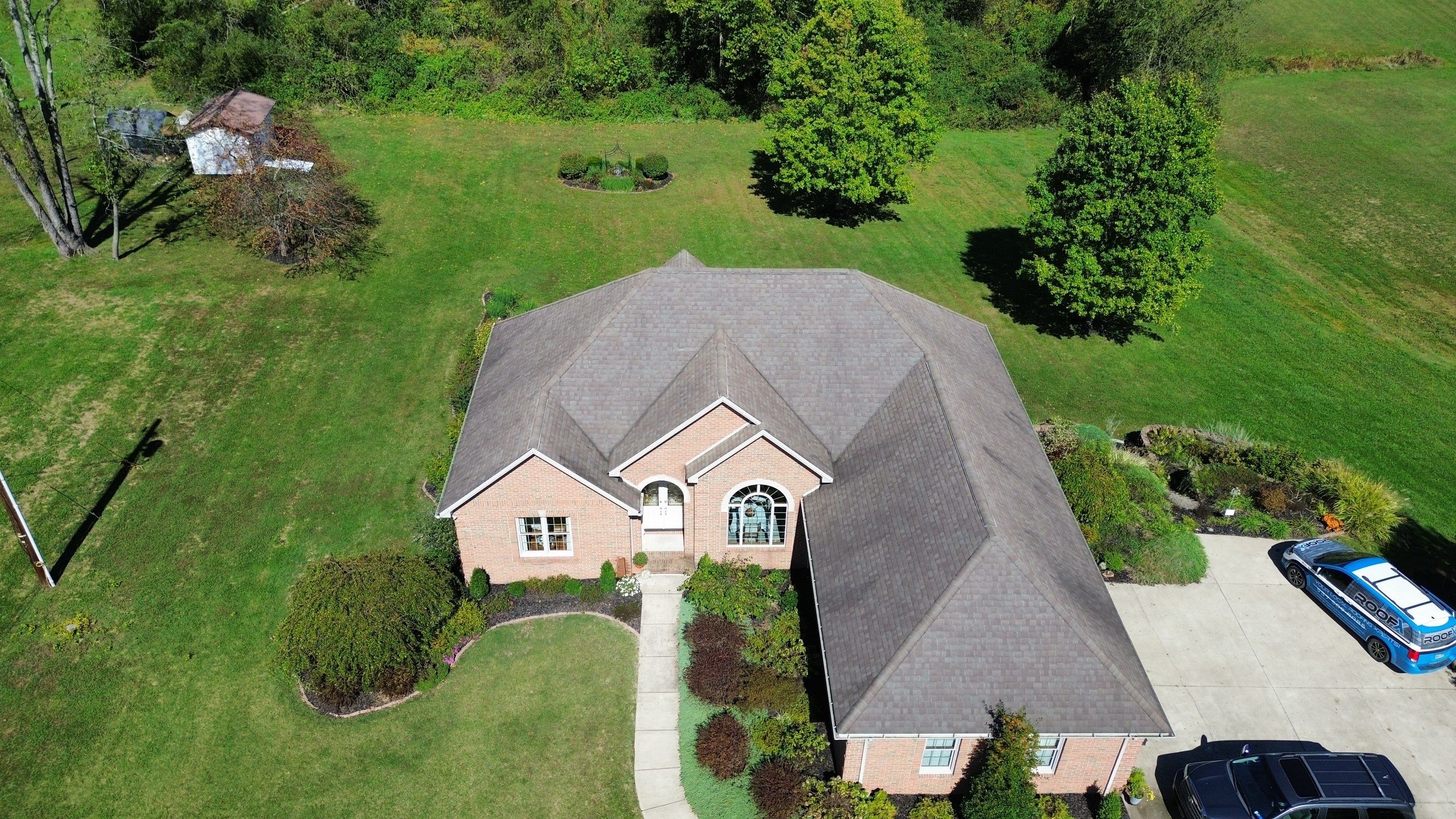Residential Roofing Installation using Timberline HDZ Shingles - Appalachian Sky by RoofX 