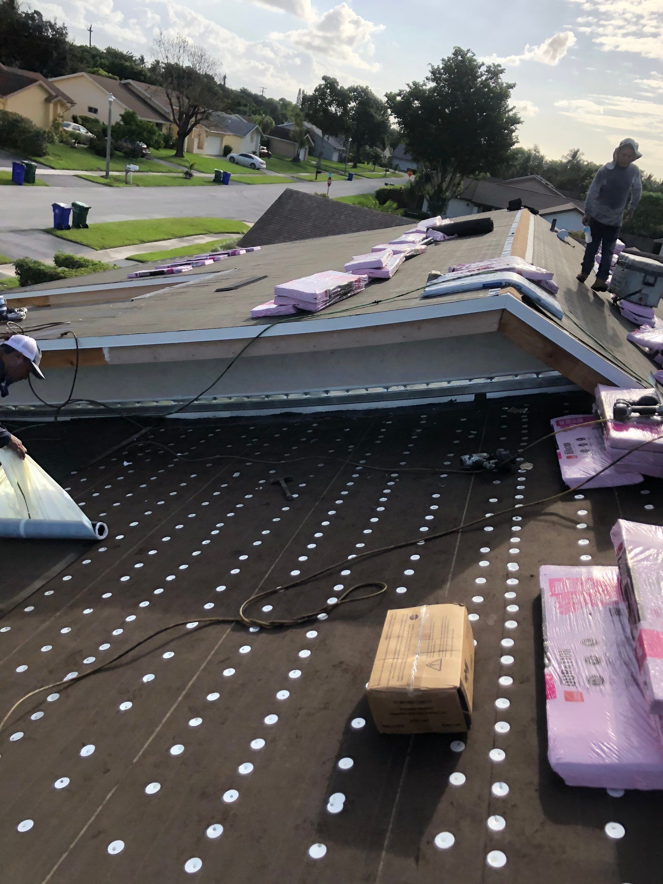 Residential Roofing Installation using Owens Corning Duration Shingle by First Due Roofing