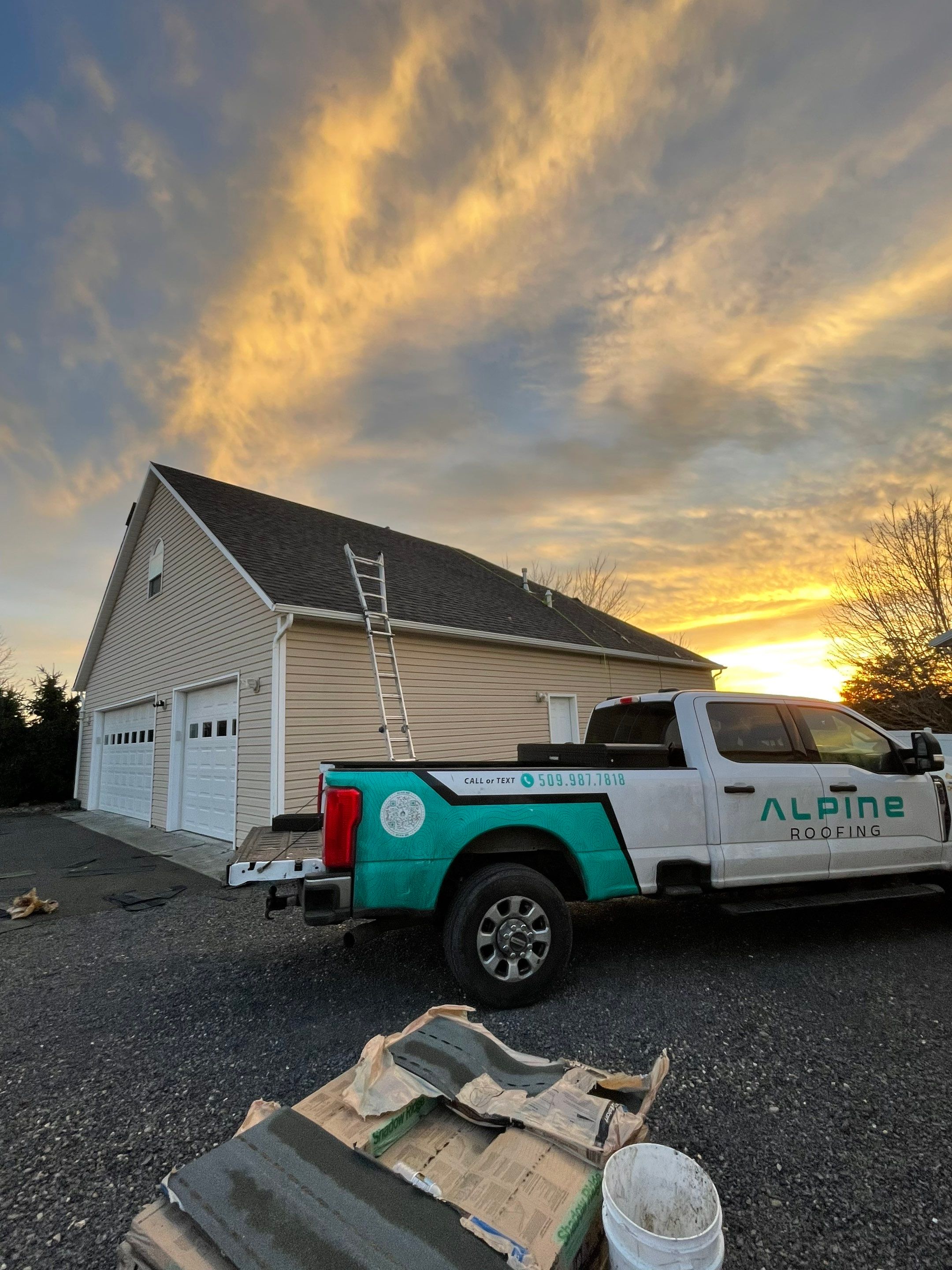 Residential Asphalt Shingle Roof Replacement in Lewiston by Alpine Roofing