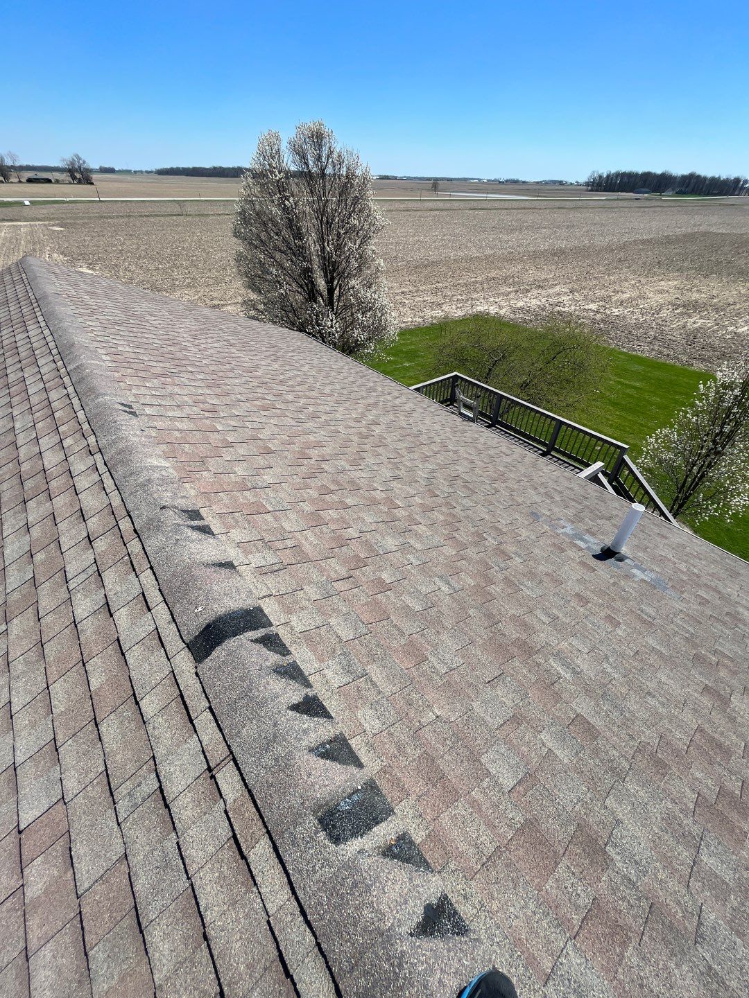 Residential Roofing Installation using GAF Timberline HDZ Weathered Wood by Nitro Roofing and Construction