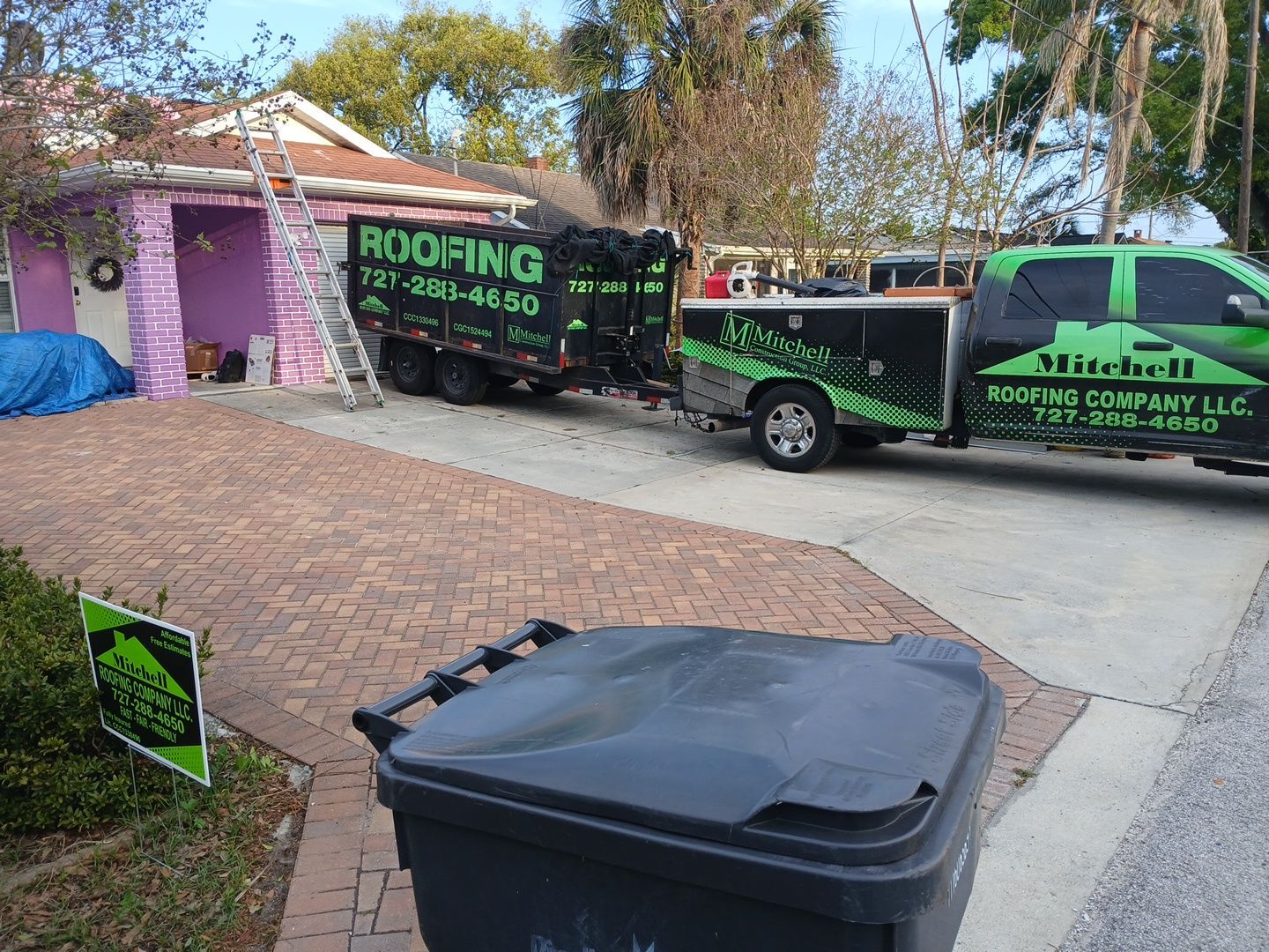 Project in St. Petersburg 33714 by Mitchell Roofing Company LLC