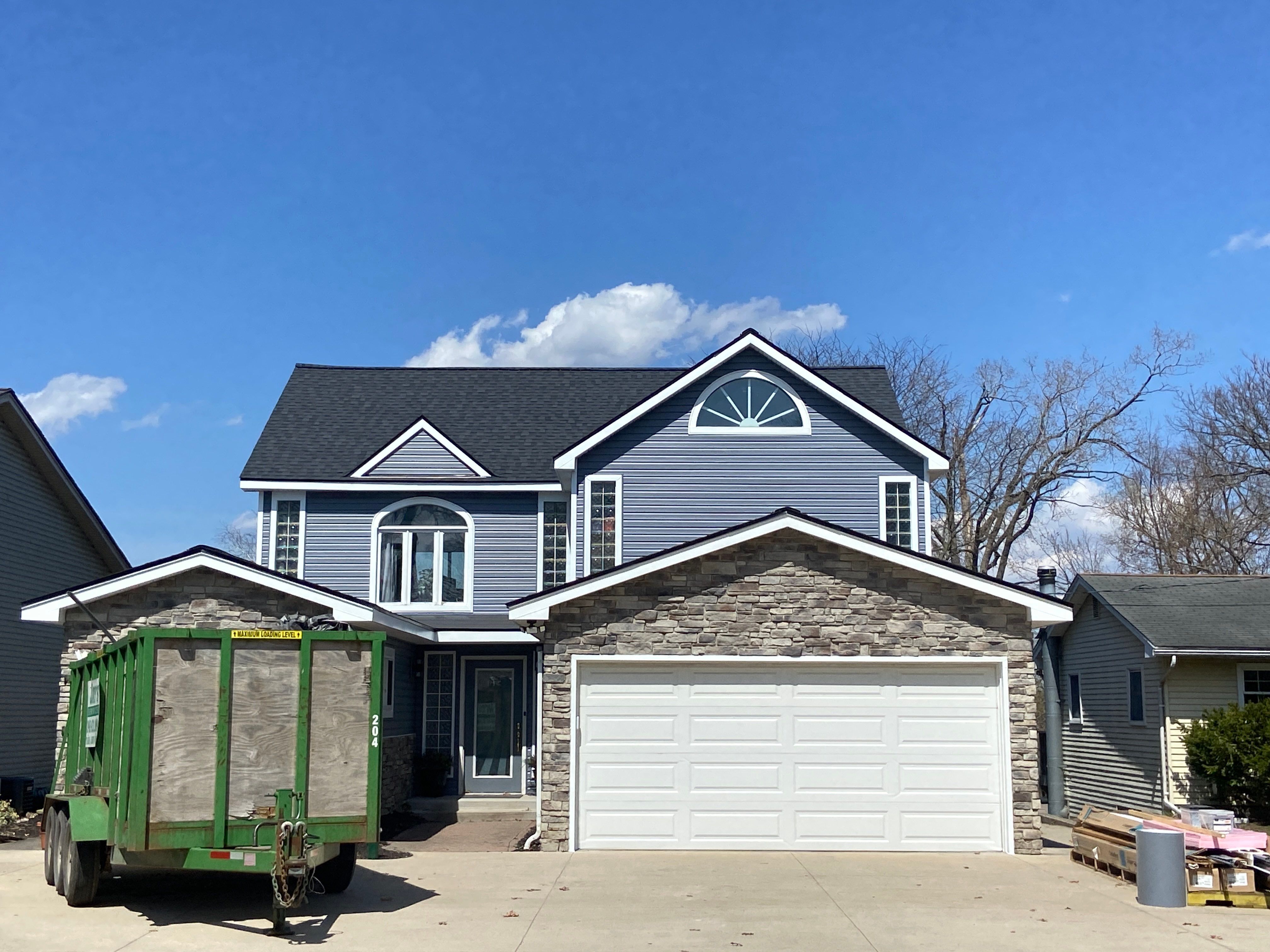 Roof Replacement using CertainTeed Landmark Moire Black by 180 Contractors