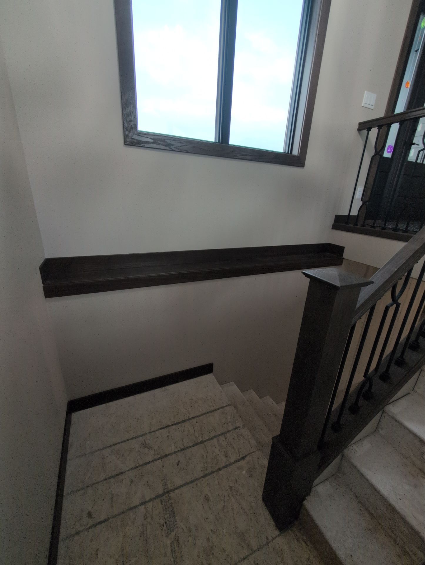 Stairway trim carpentry  by Homebound Construction