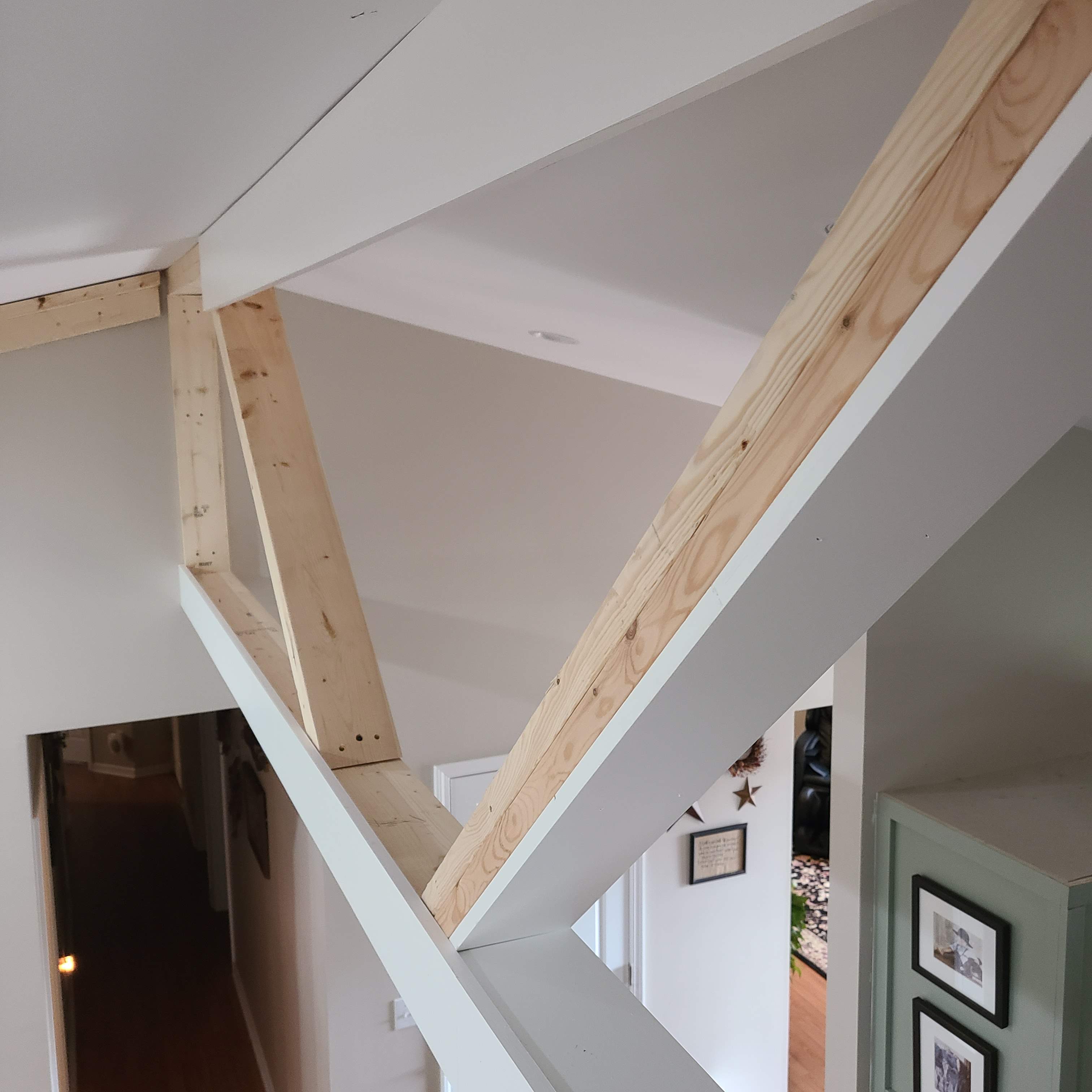 Custom "Architectural" Style Faux Beams by A Step Above Handy LLC 