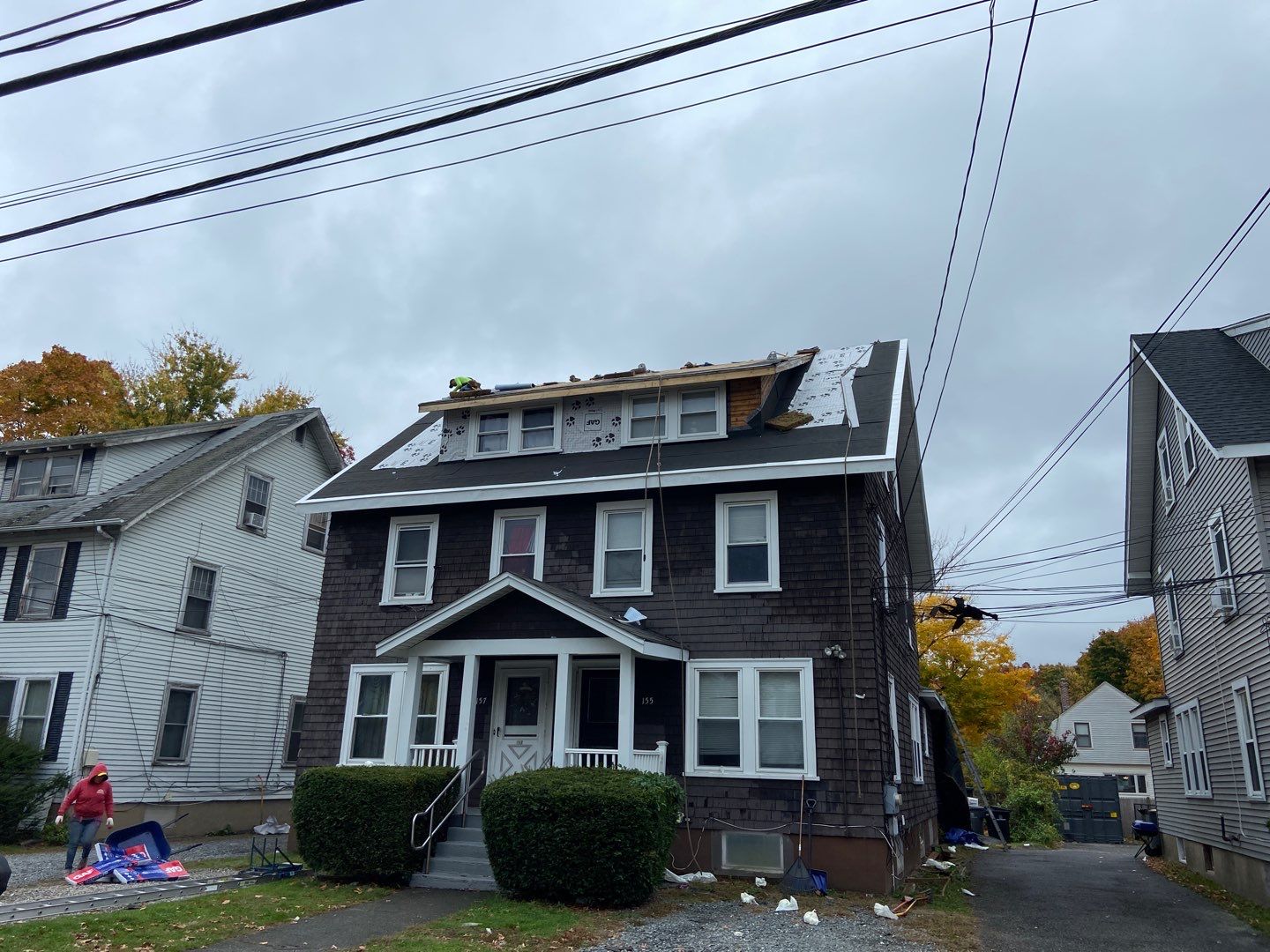 Residential Roofing Installation using GAF Timberline HDZ by Sensible Home Solutions