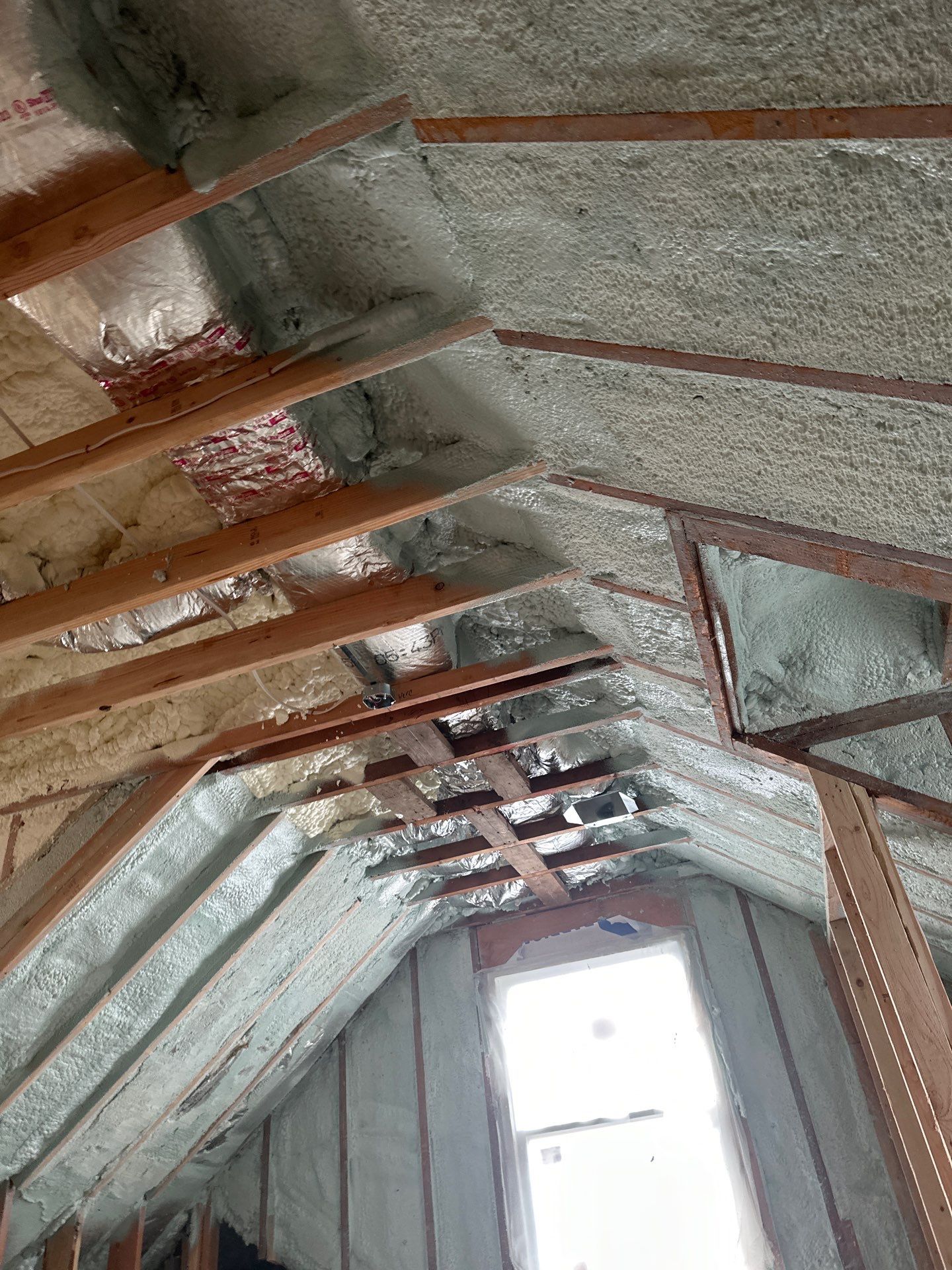 New Home Construction using Closed Cell Spray Foam by NYS Foam & Energy