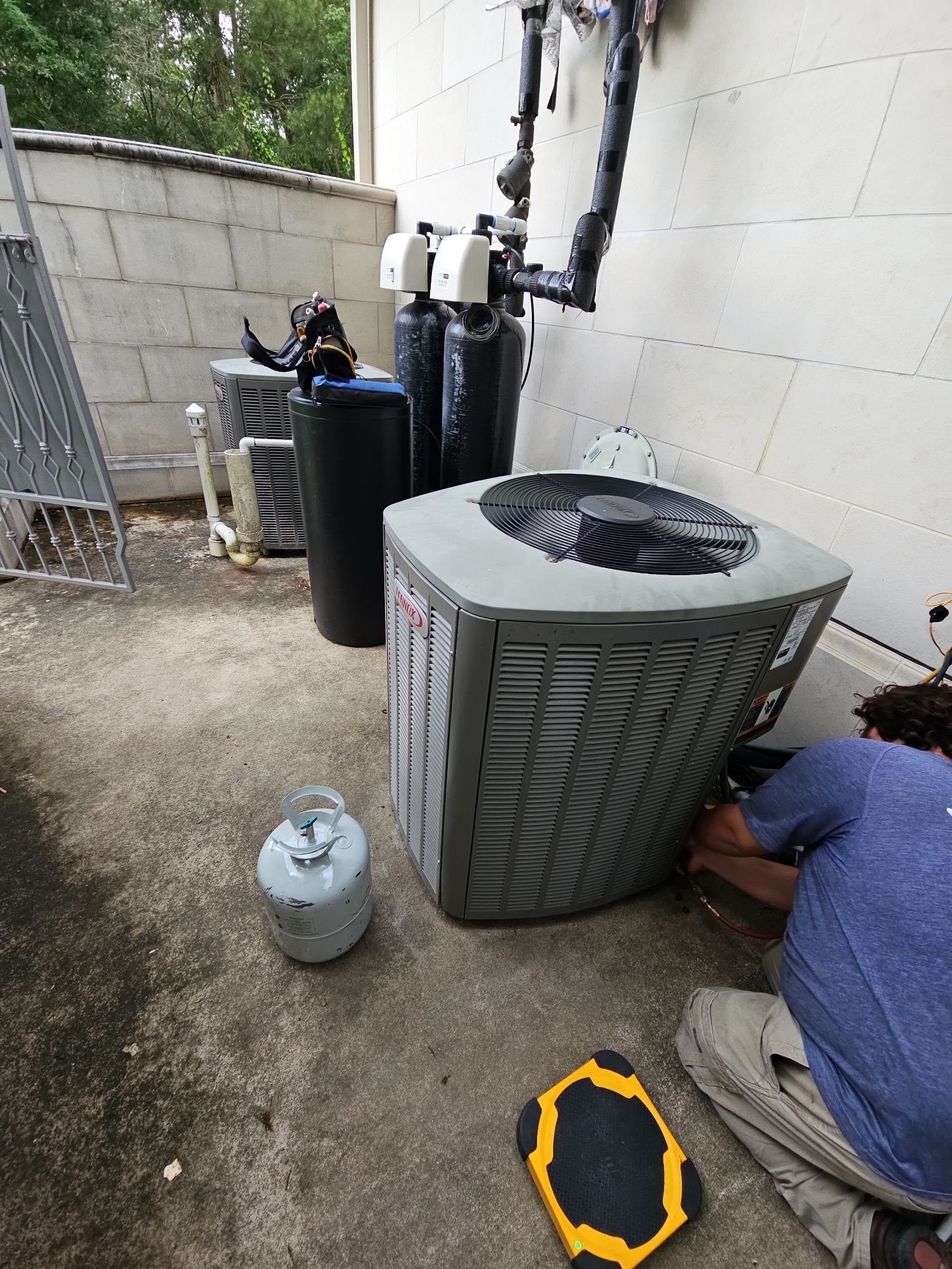 Project in Houston, TX by Texcellent A/C Service