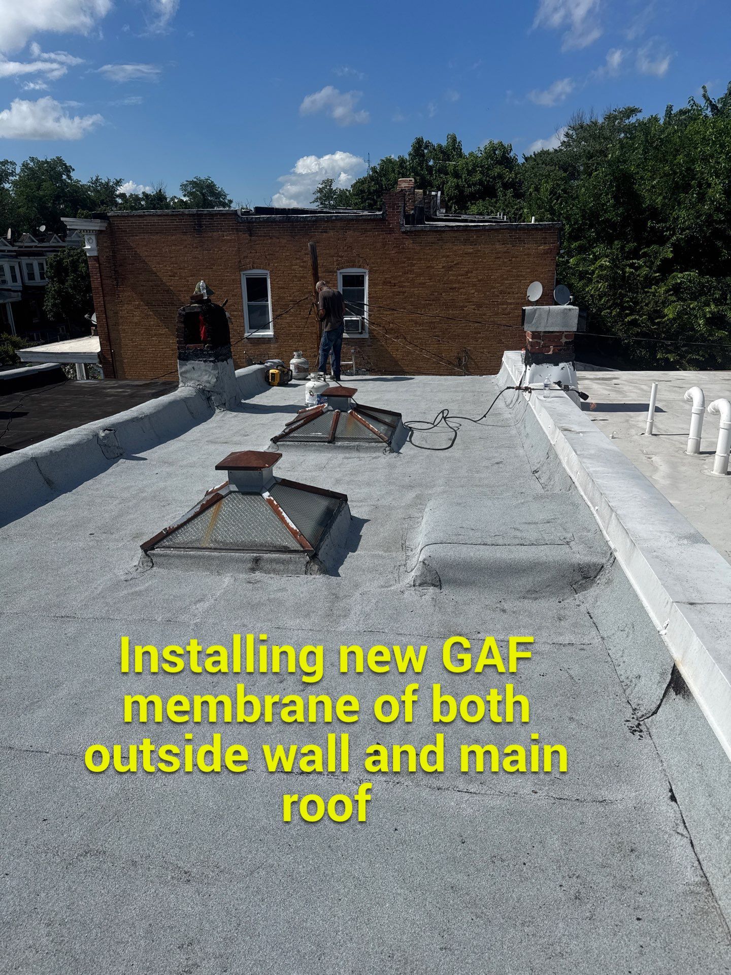 New Flat Roof by Alpha Design Services