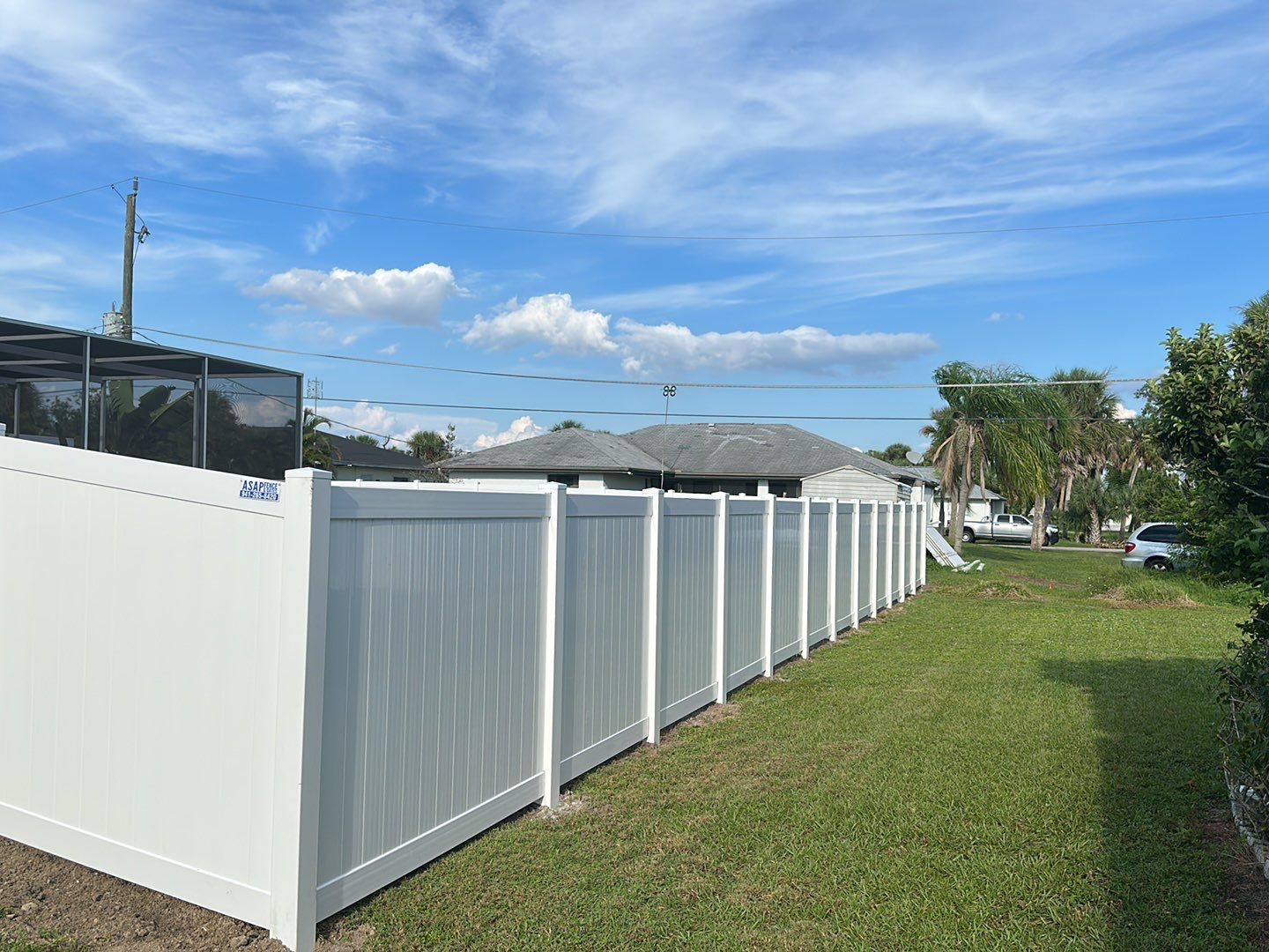 Vinyl Fence Installation using Vinyl Privacy Fence  by Asap fence and gates, LLC